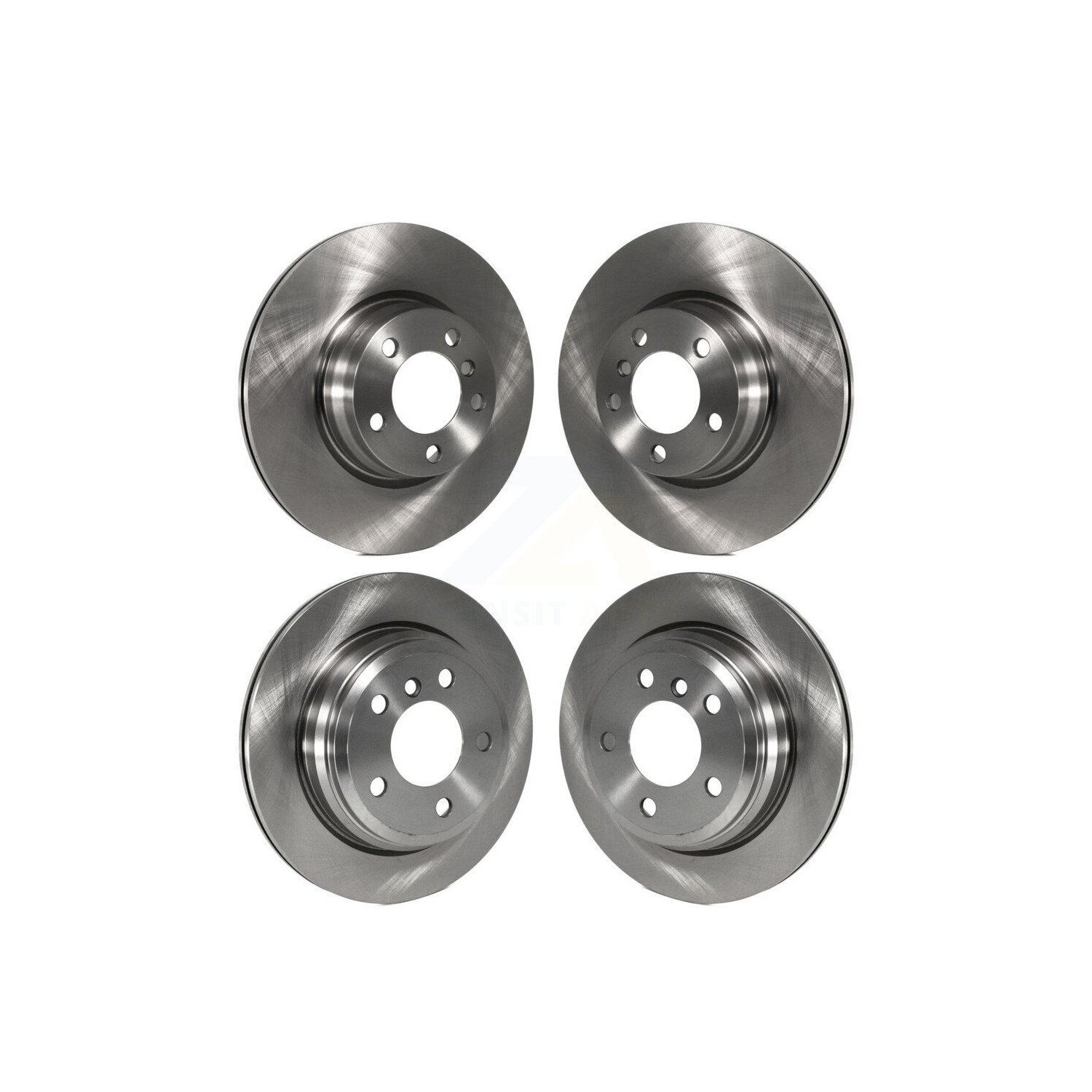 Front Rear Disc Brake Rotors Kit For 2016-2018 BMW 330e With 330mm Diameter Rotor K8-101625