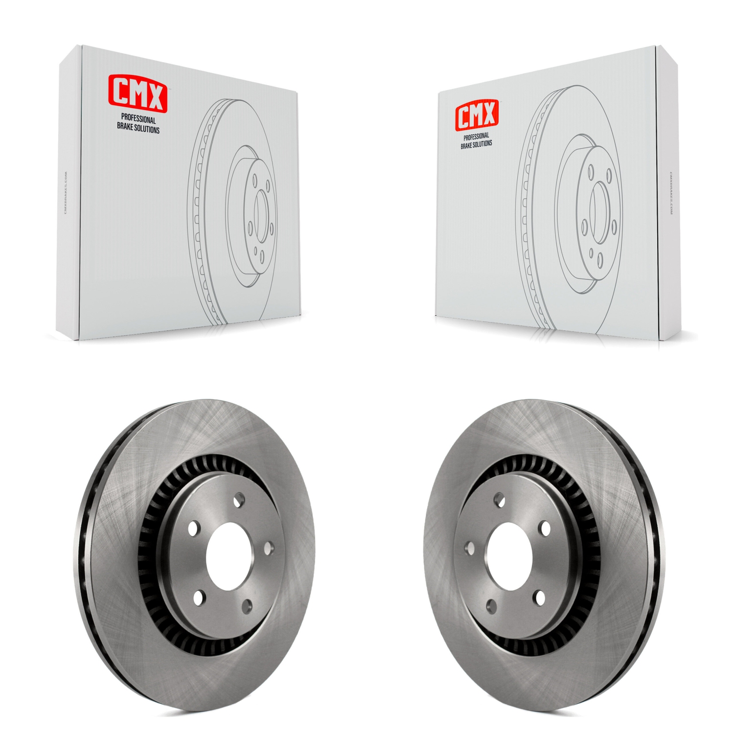 Front Disc Brake Rotor Pair For Ford Five Hundred Freestyle Taurus X Mercury Sable Montego K8-100167