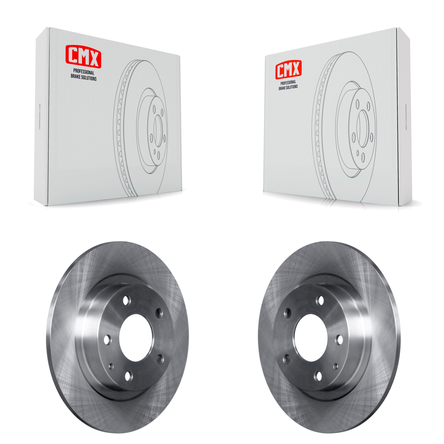 Rear Disc Brake Rotors Pair For 2014-2021 Mazda 6 K8-100934 | Best