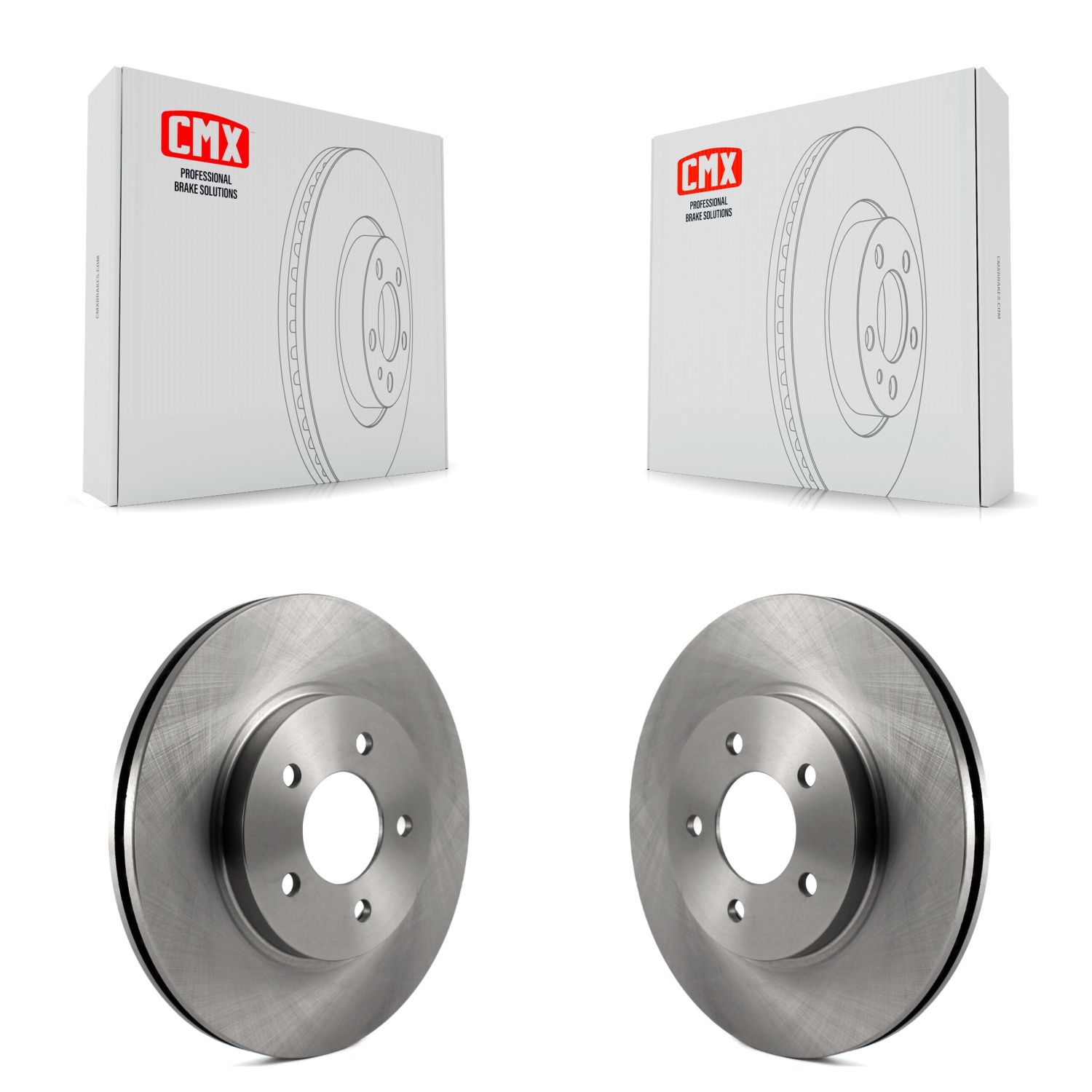 Front Disc Brake Rotors Pair For Ford Escape Mazda Tribute Mercury Mariner K8-100165