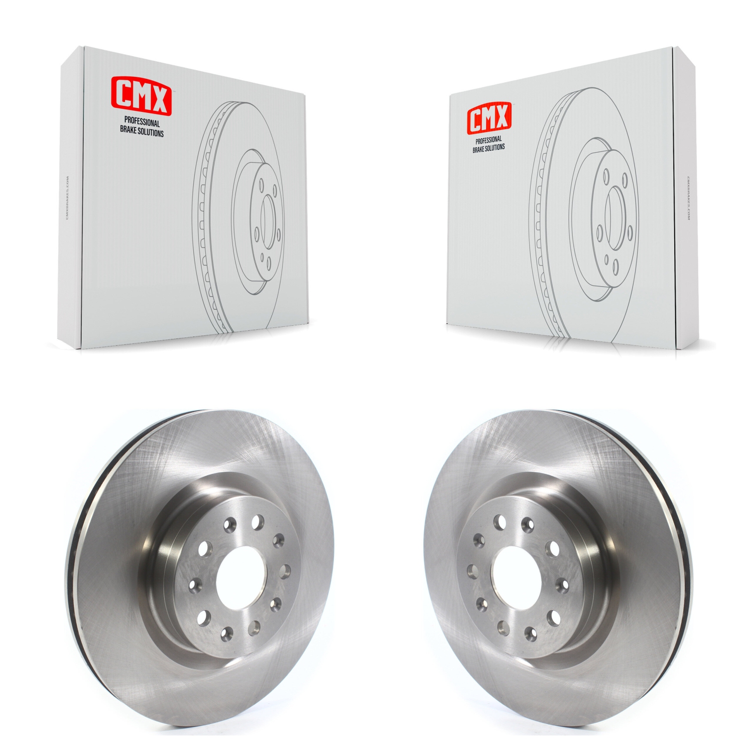 Front Disc Brake Rotors Pair For Chevrolet Camaro Cadillac CT5 CTS CT6 K8-101742