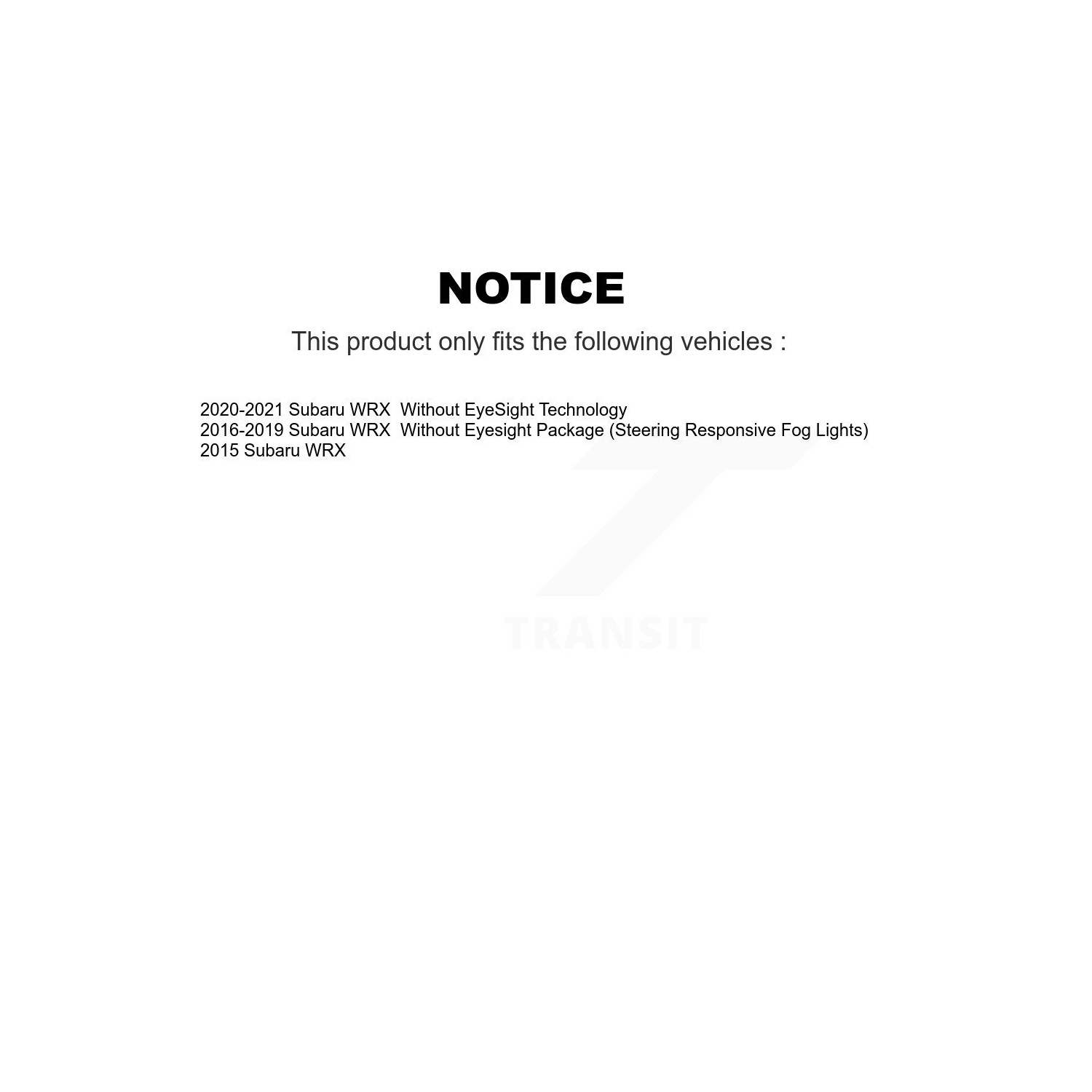 Front Rear Disc Brake Rotors Kit For Subaru WRX K8-101419