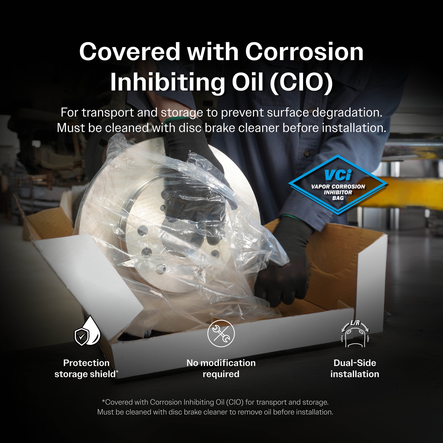 Front Rear Disc Brake Rotors Kit For Subaru WRX K8-101419