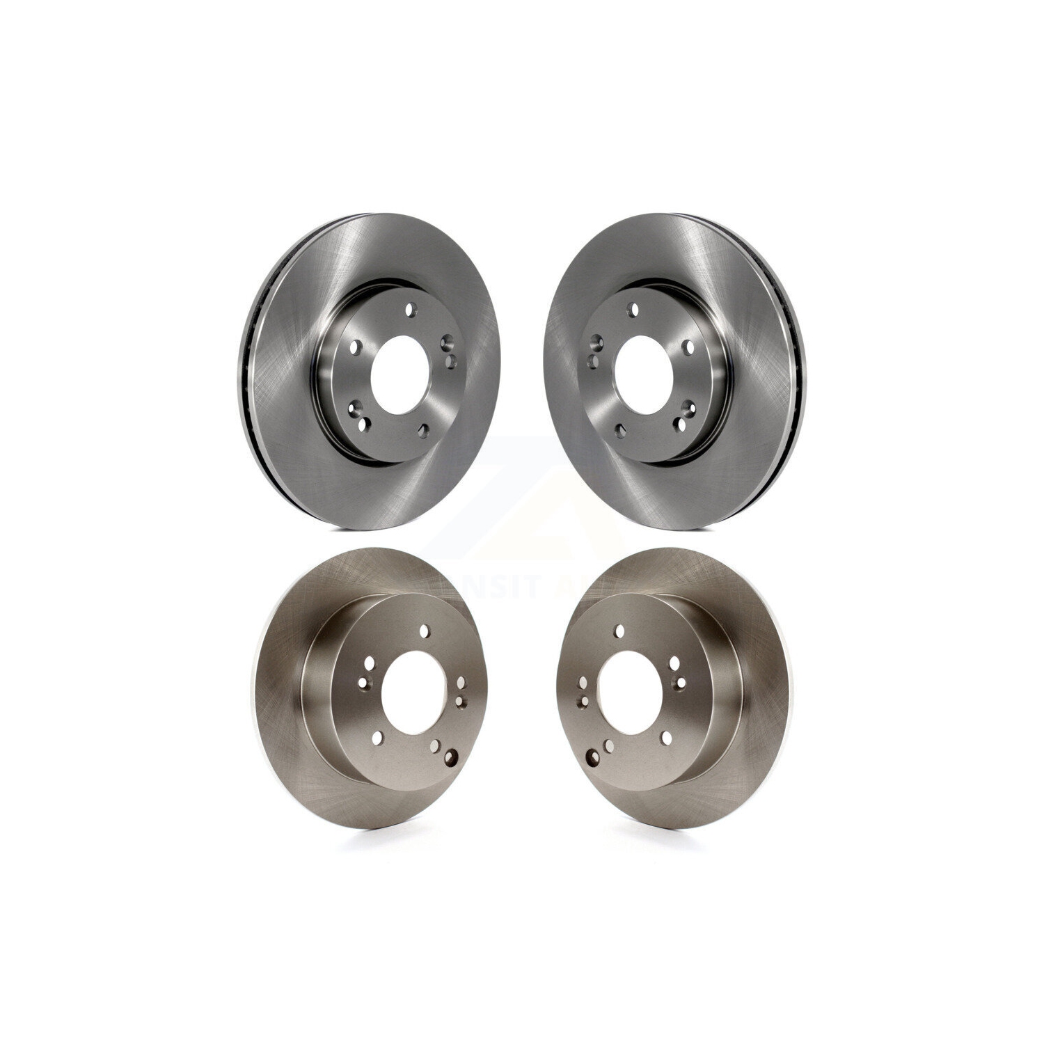 Front Rear Disc Brake Rotors Kit For 2007-2009 Kia Rondo K8-101503