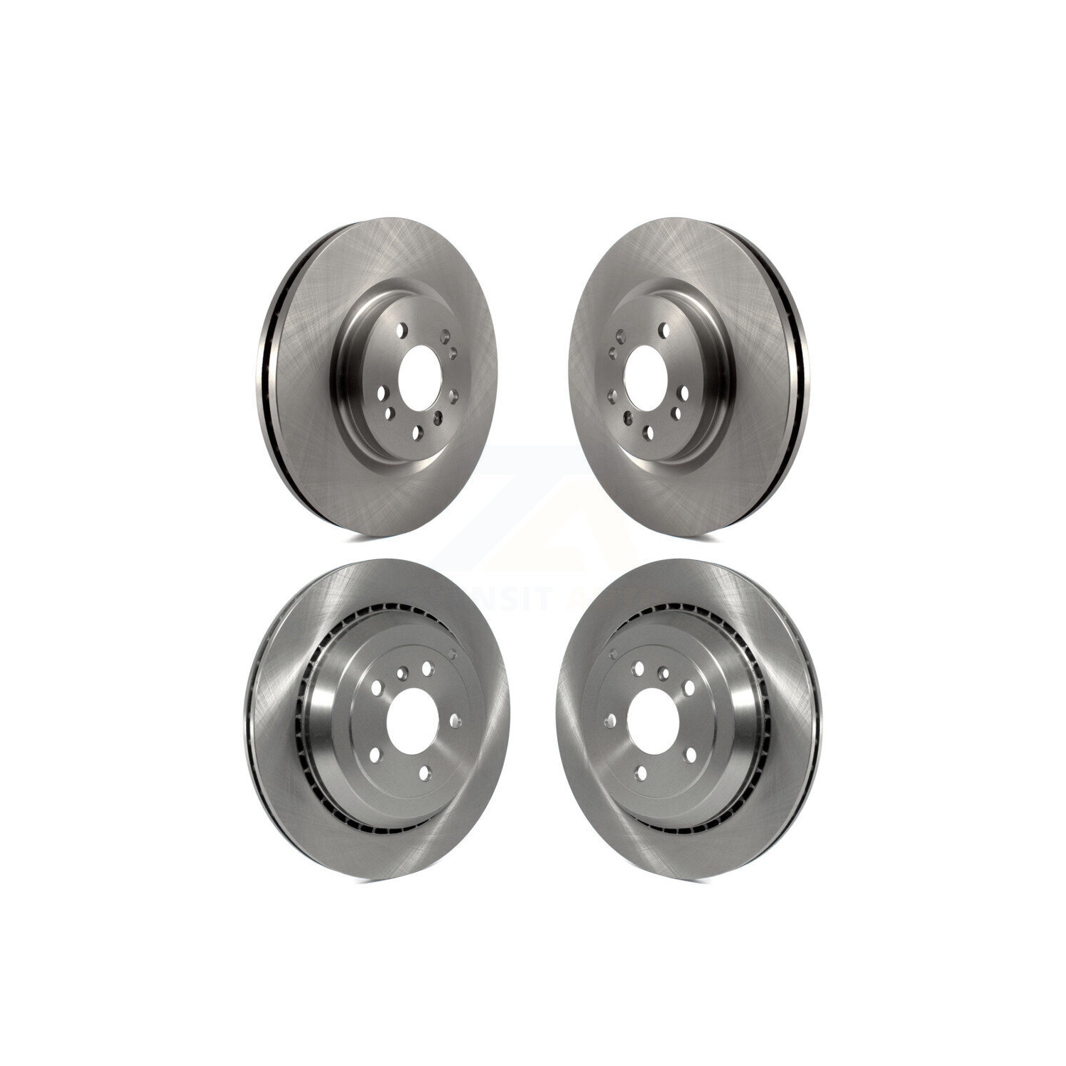 Front Rear Disc Brake Rotors Kit For Mercedes-Benz ML500 R320 R350 R500 With Vented Rotor K8-101436