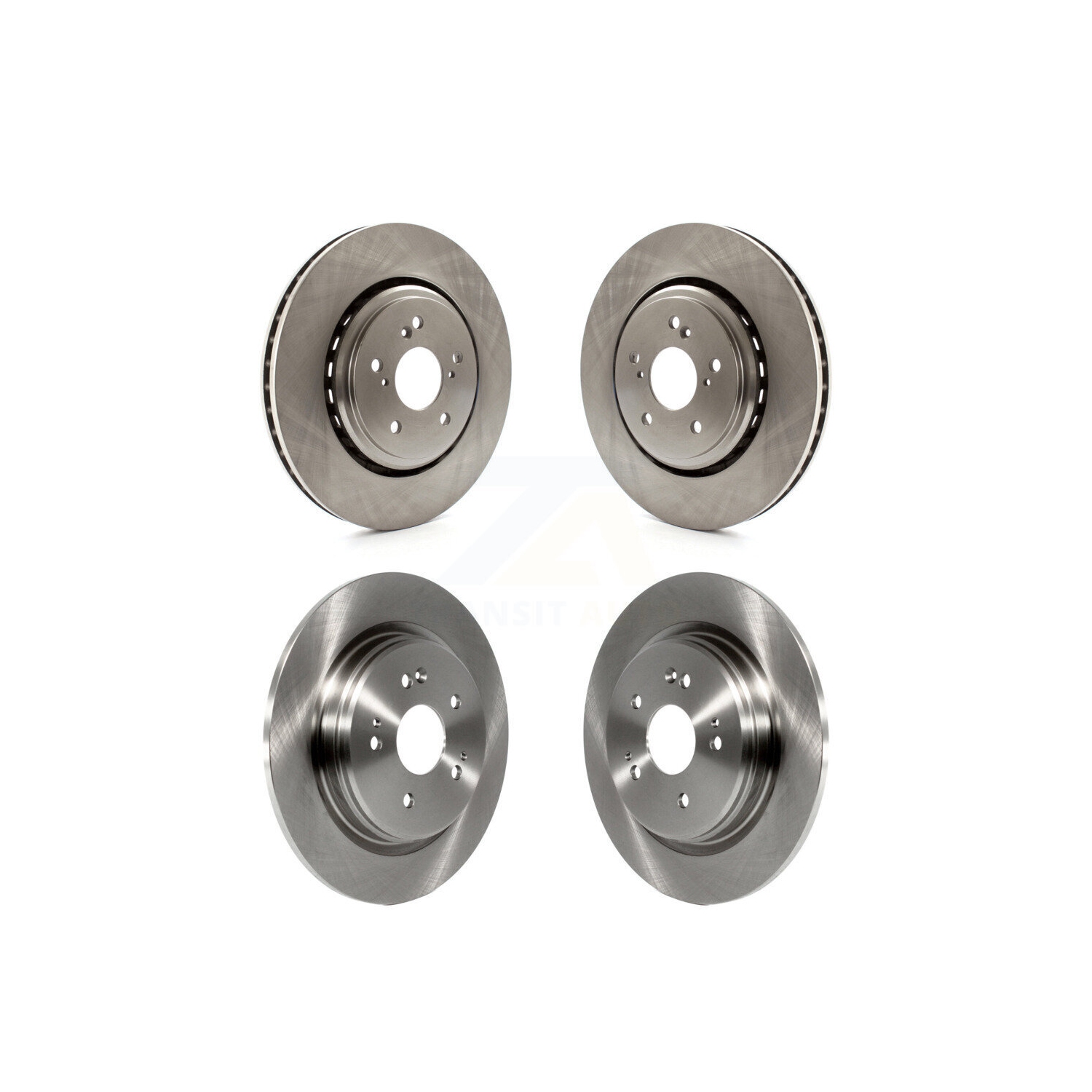 Front Rear Disc Brake Rotors Kit For 2015-2020 Acura TLX K8-101622