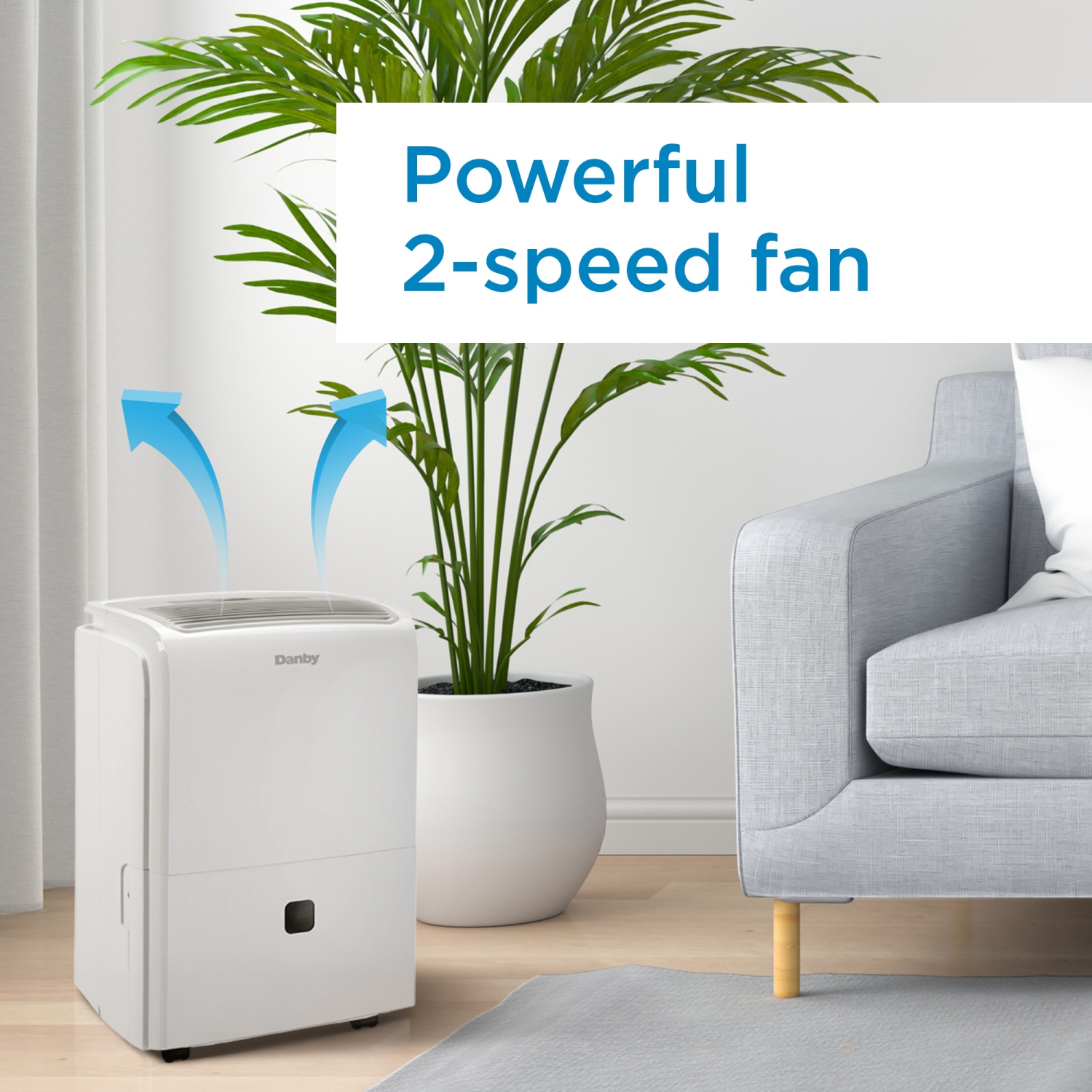 Danby 30 Pint Dehumidifier in White