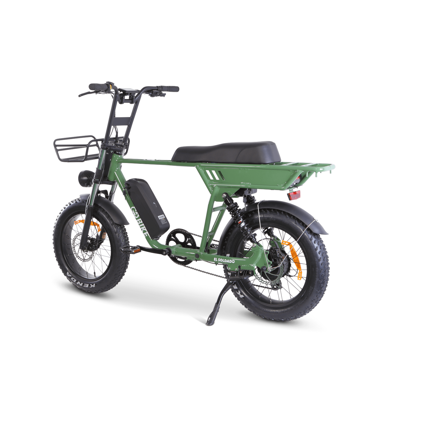 SOLDADO Dual Battery 750W Dual-Passanger Electric Off Road Bike - Olive