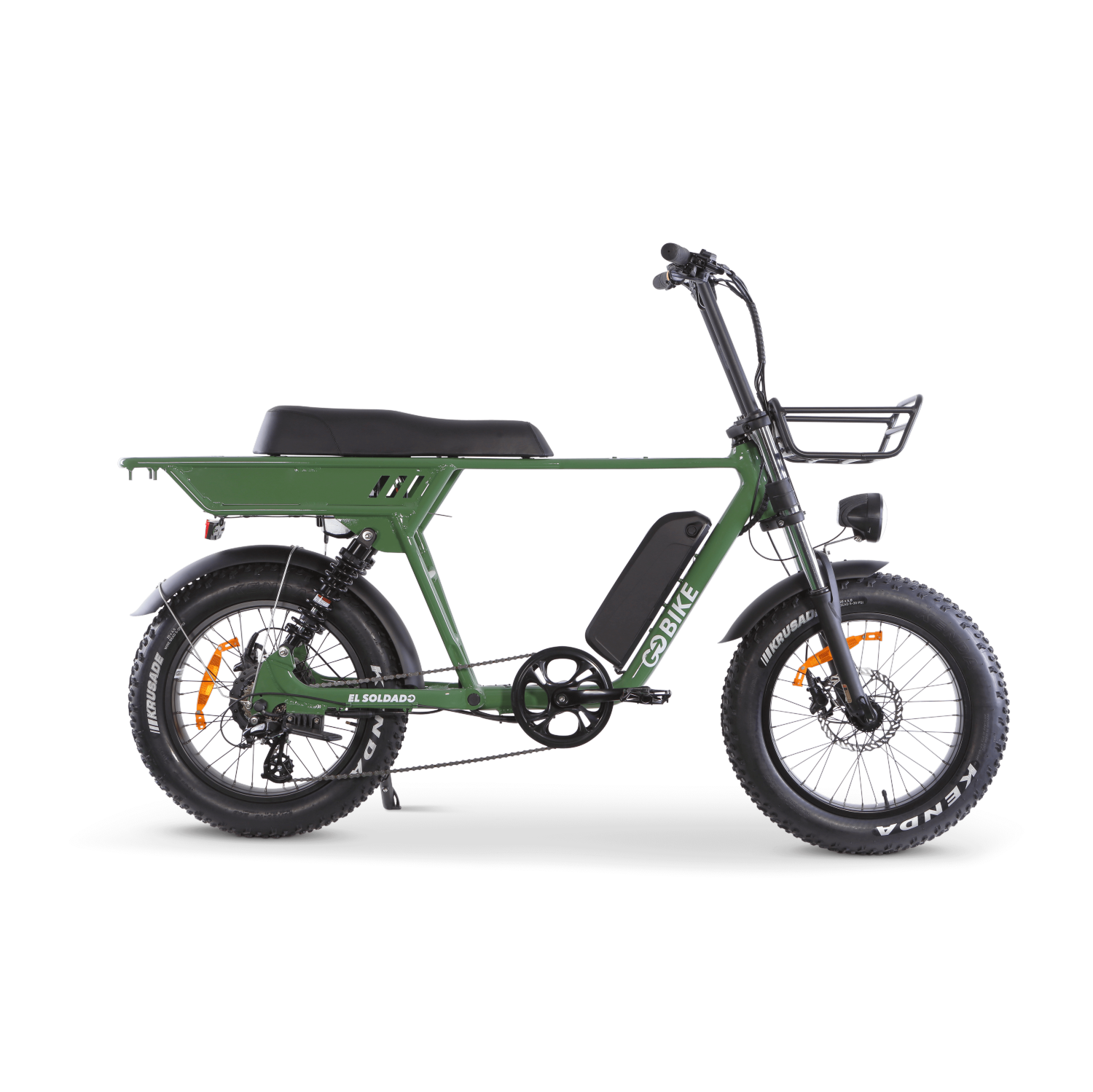SOLDADO Dual Battery 750W Dual-Passanger Electric Off Road Bike - Olive