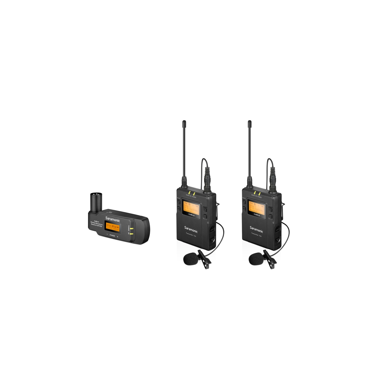 Saramonic UWMIC9-KIT8 UHF Wireless Lavalier Microphone System