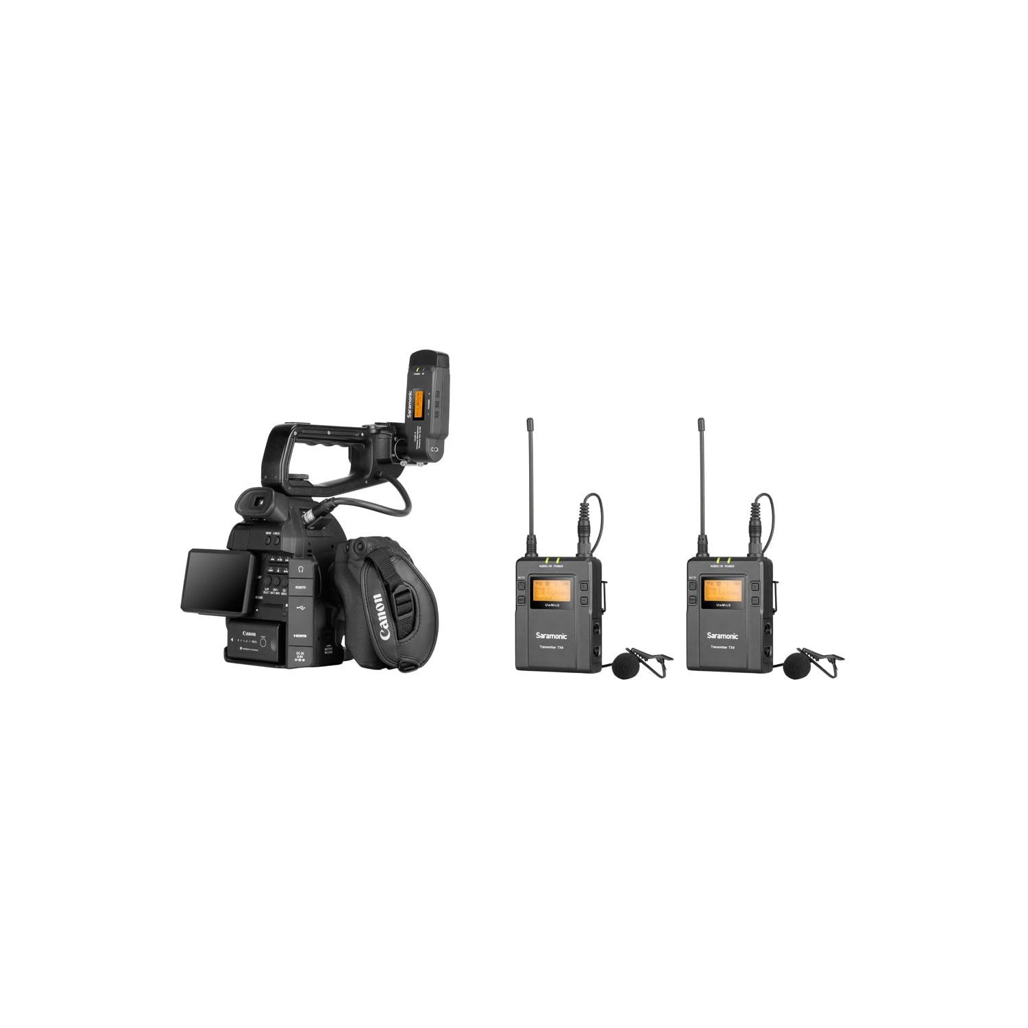 Saramonic UWMIC9-KIT8 UHF Wireless Lavalier Microphone System