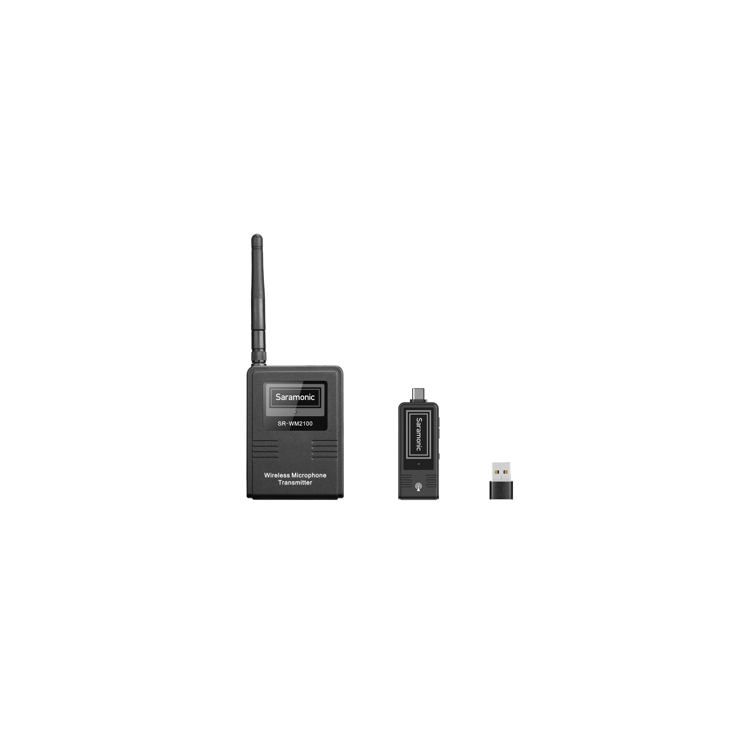 Saramonic SR-WM2100-U1 2.4Ghz Wireless Lavalier Microphone System, USB-C