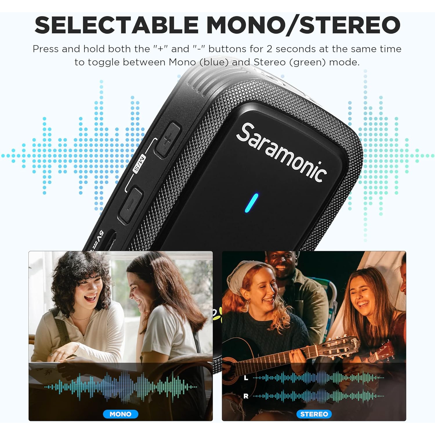 Saramonic BLINK500-PROX-Q3 2.4GHz Dual Channel Wireless Microphone System