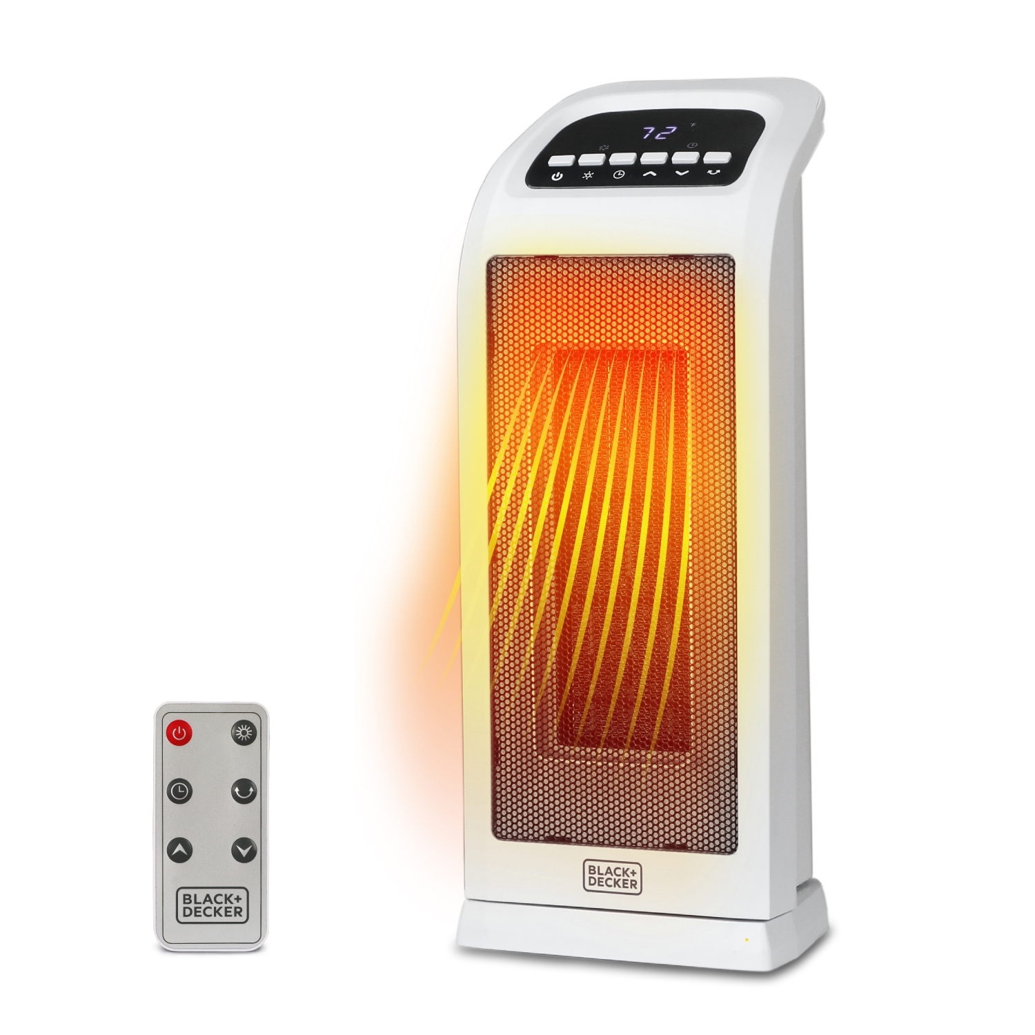 BLACK+DECKER Oscillating Digital Controls Ceramic Tower Heater