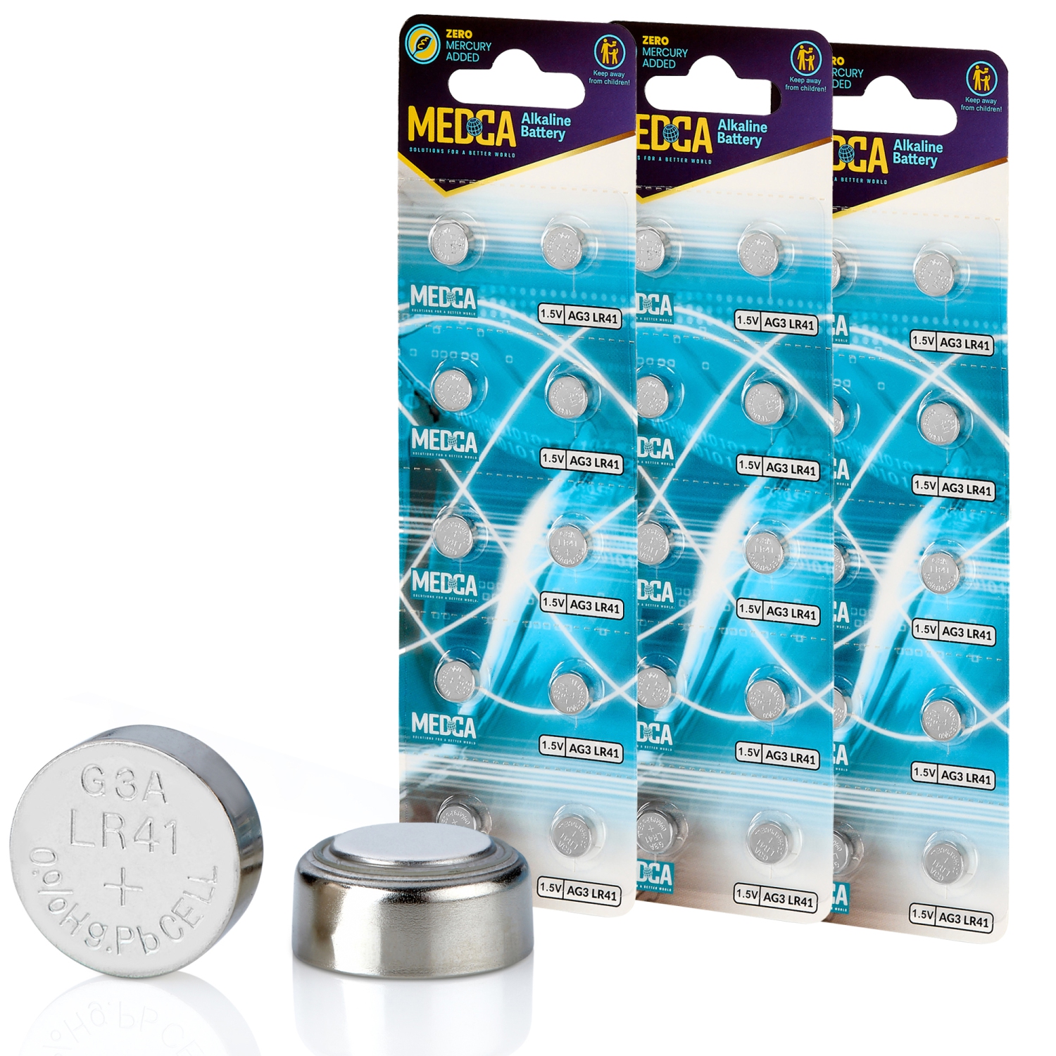 Piles alcalines 1,5&nbsp;V - piles LR41, 192, 92&nbsp;A, LR736 et AG3 - pile bouton pour appareils auditifs, amplificateurs, horloges, jouets,