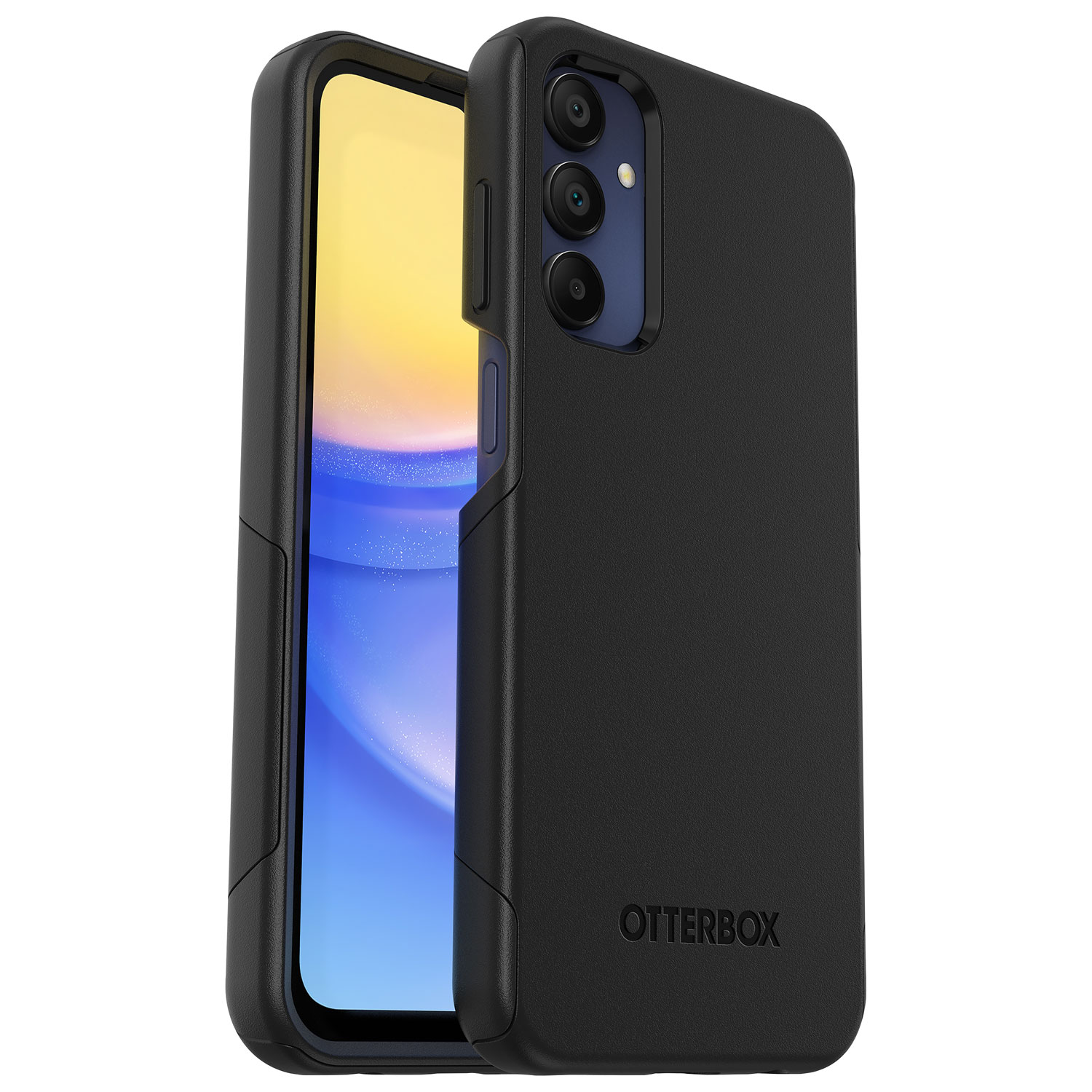 OtterBox Fitted Hard Shell Case for Samsung Galaxy A15 - Black