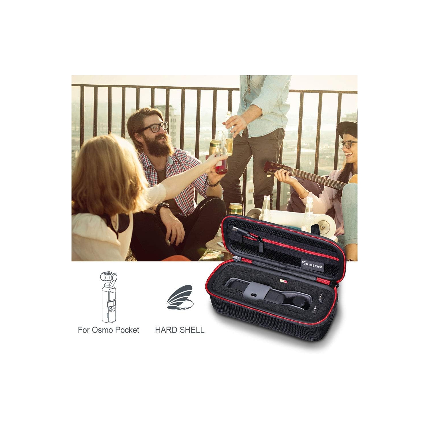 Smatree Carrying Case for DJI Osmo Pocket