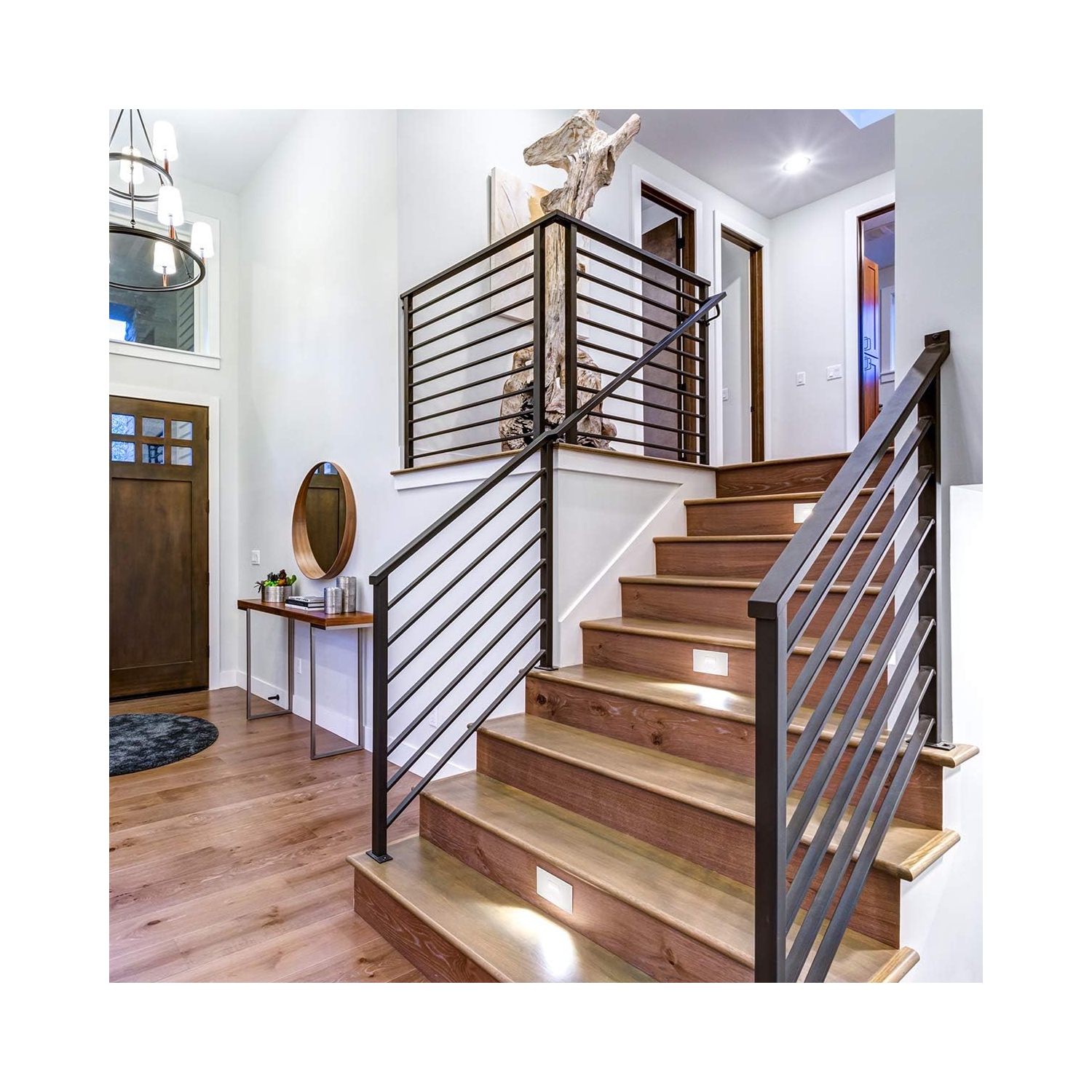 BAZZ STRL2WH Integrated LED Step Light - White