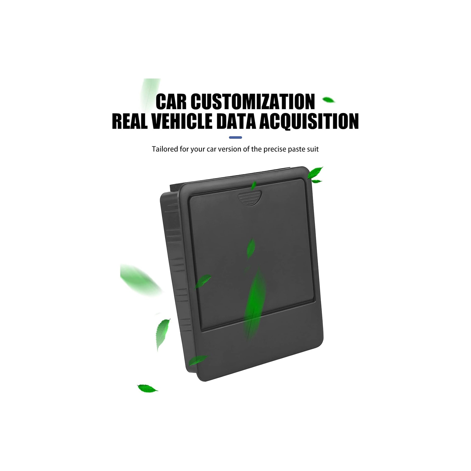 axGear Armrest Hidden Storage Box for Tesla Model 3 / Y Car Center Console Organizer