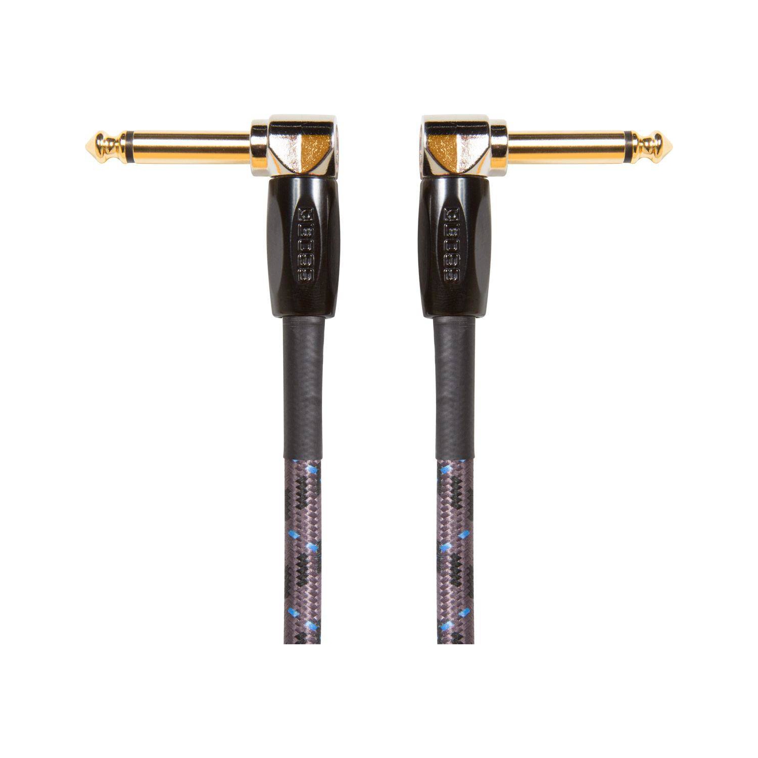 Câble d'instrument à angle droit 1/4 de BOSS - 1&nbsp;pi