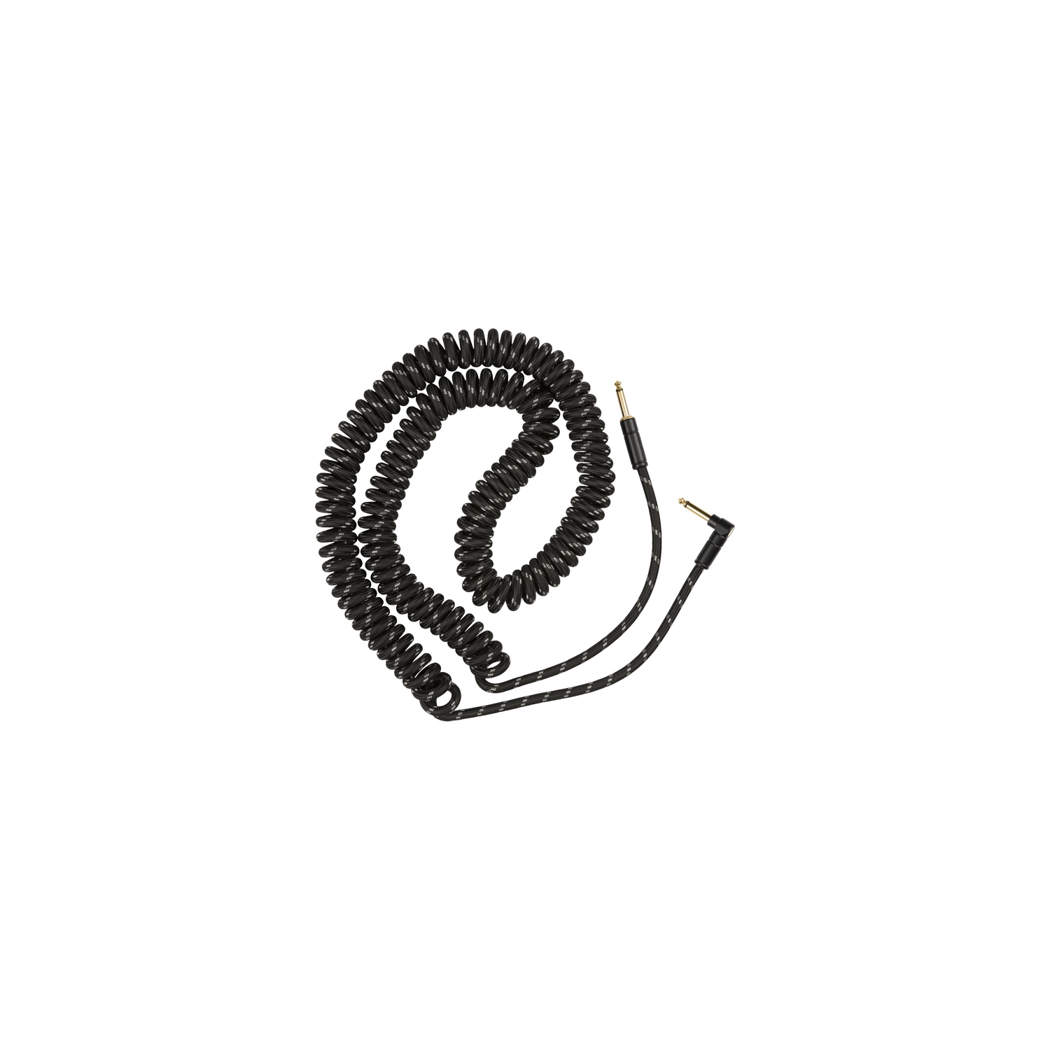 Câble de bobine de luxe de Fender – Tweed noir de 30 pi