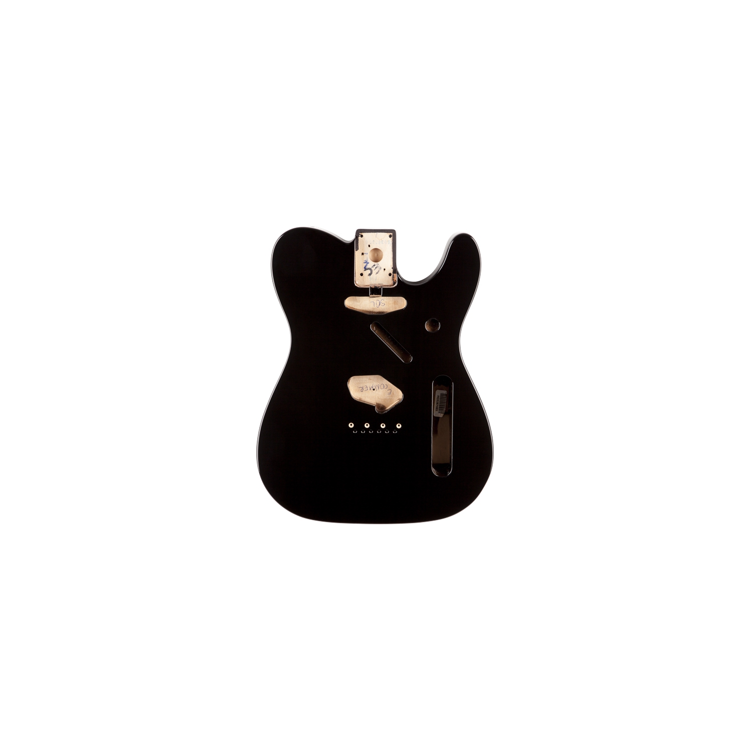 Caisse Telecaster SS Alder des années 60 de la série Classic de Fender - Noir