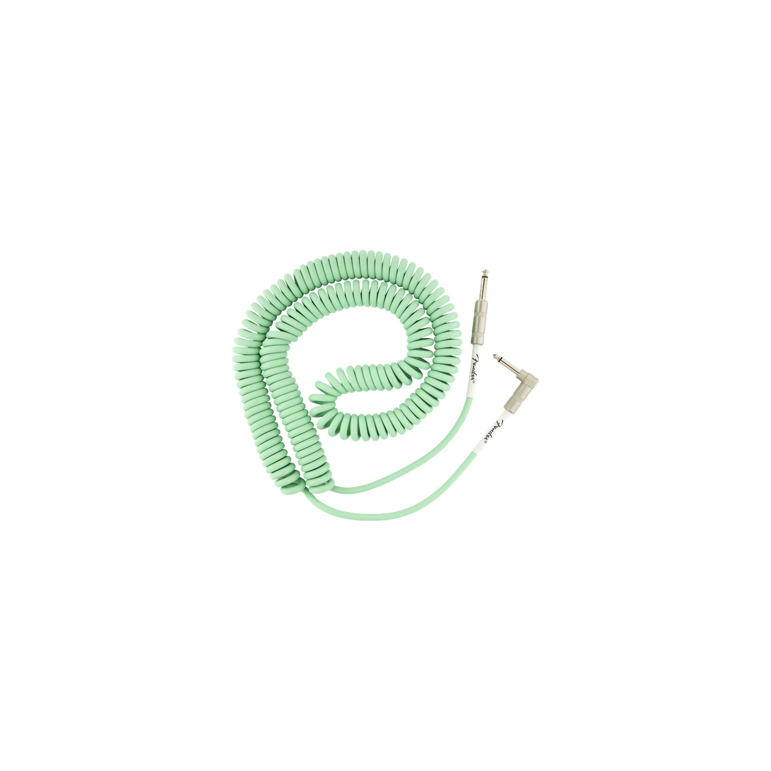 Câble de bobine série Original de Fender - droit/angle 30 pi vert surf