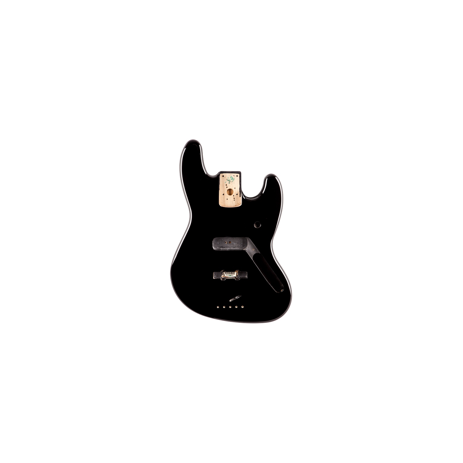Caisse en aulne Jazz Bass série Standard de Fender - Noir