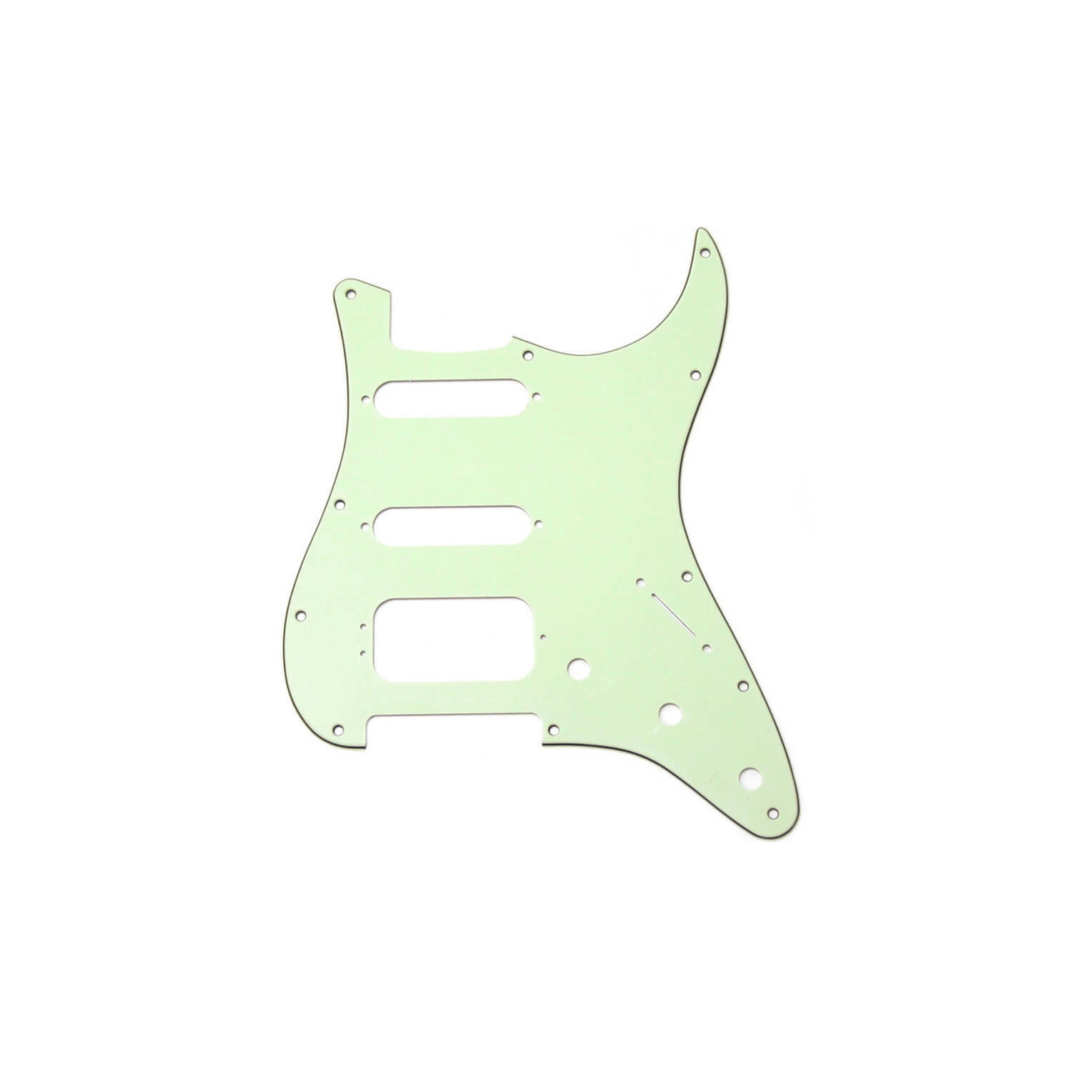 Protecteur de médiator vert menthe 3 épaisseurs HSS de Fender