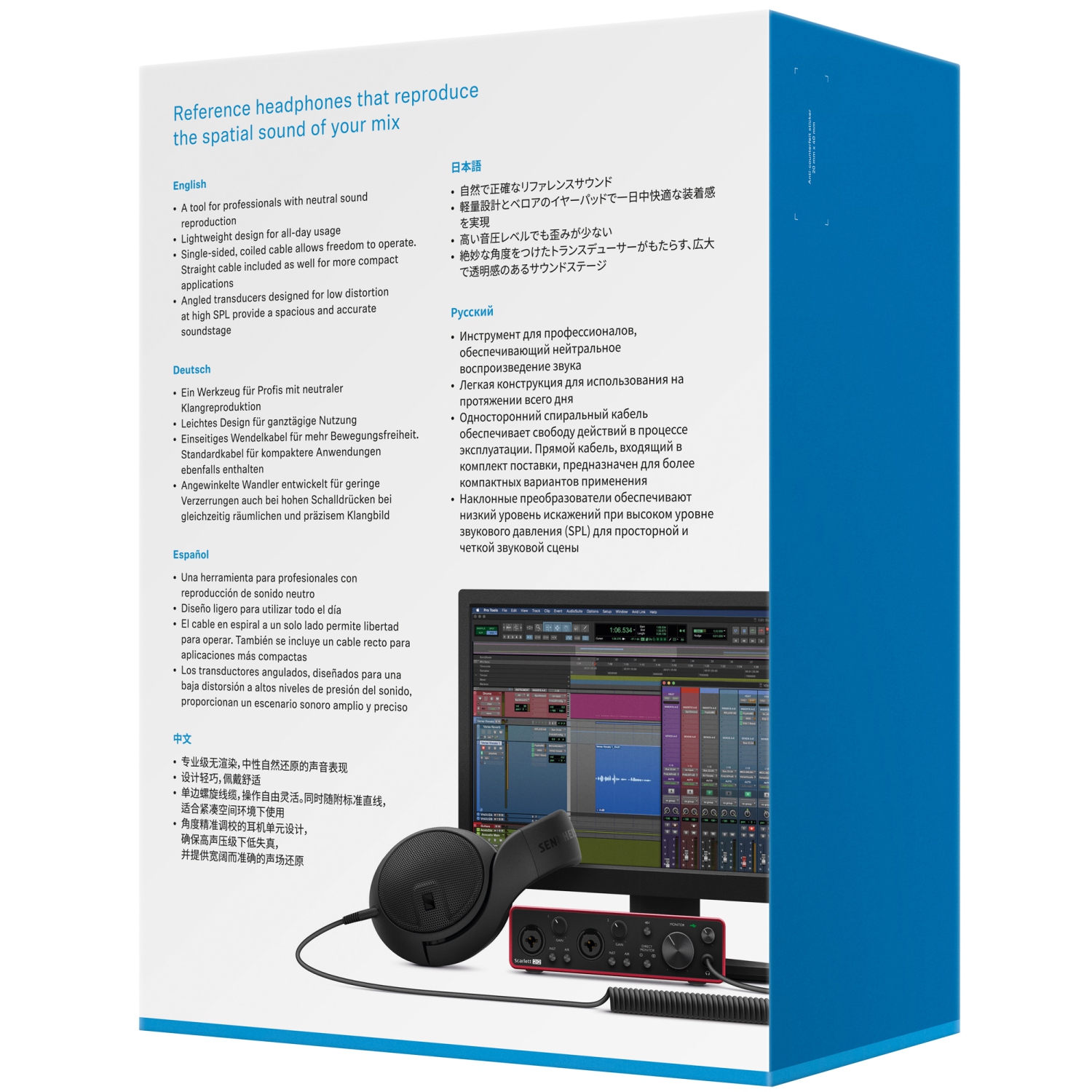 Sennheiser HD 400 Pro Open-Back Studio Reference Headphones