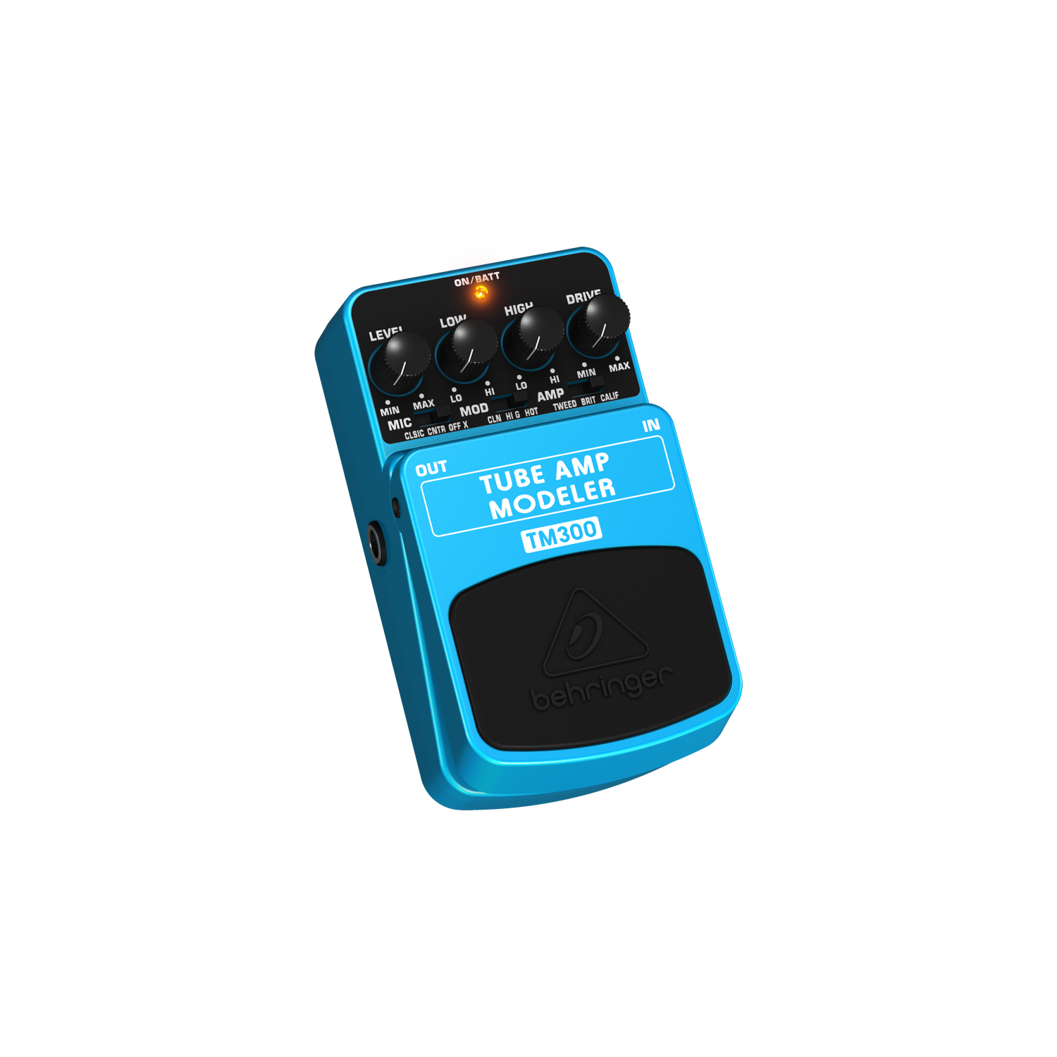 Pédale d'effets de modélisation d'amplificateur à tube de Behringer