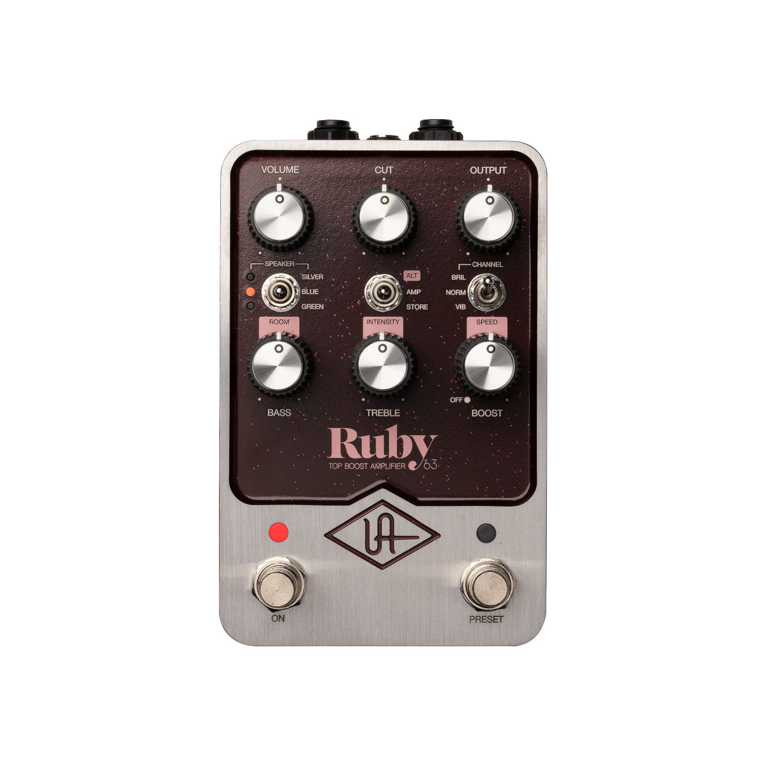 Universal Audio UAFX Ruby '63 Top Boost Amplifier Pedal