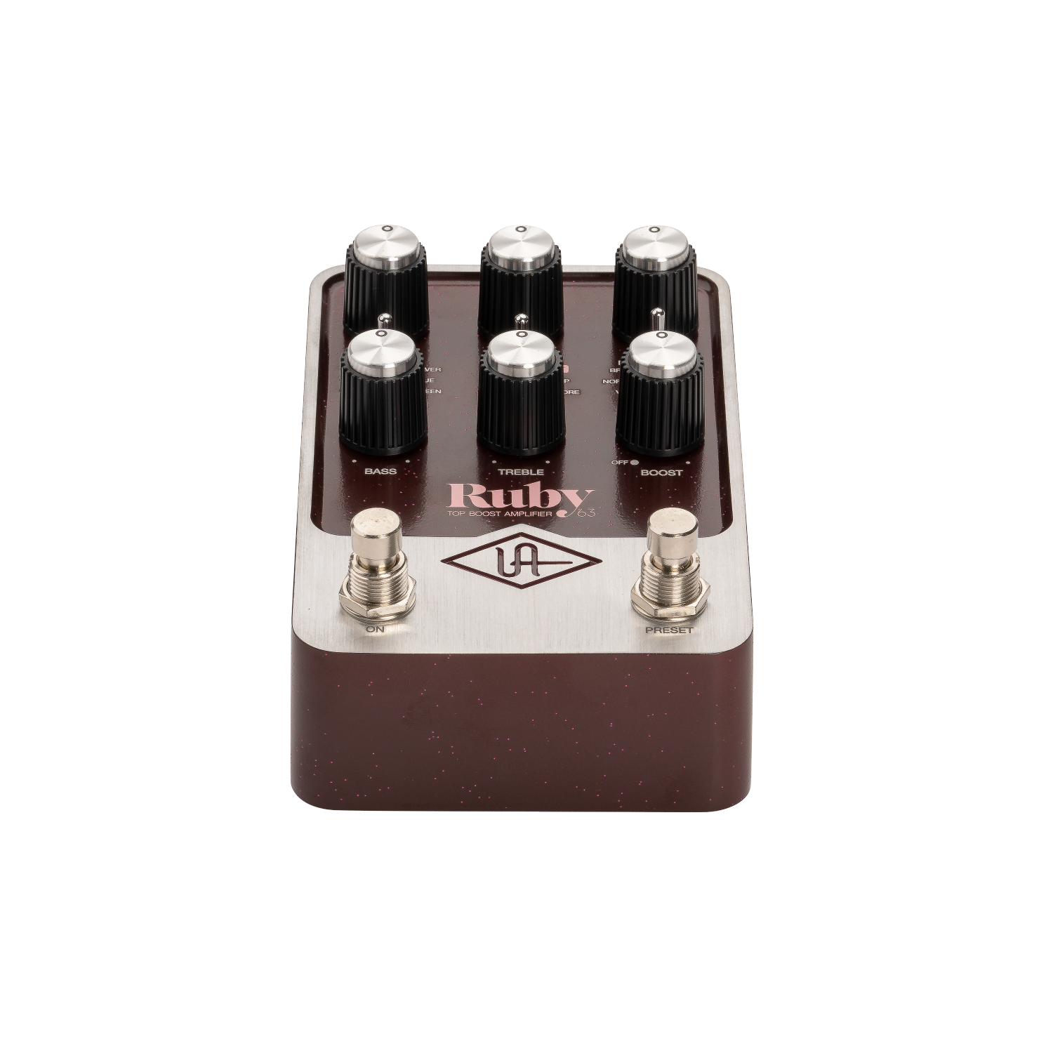 Universal Audio UAFX Ruby '63 Top Boost Amplifier Pedal | Best Buy