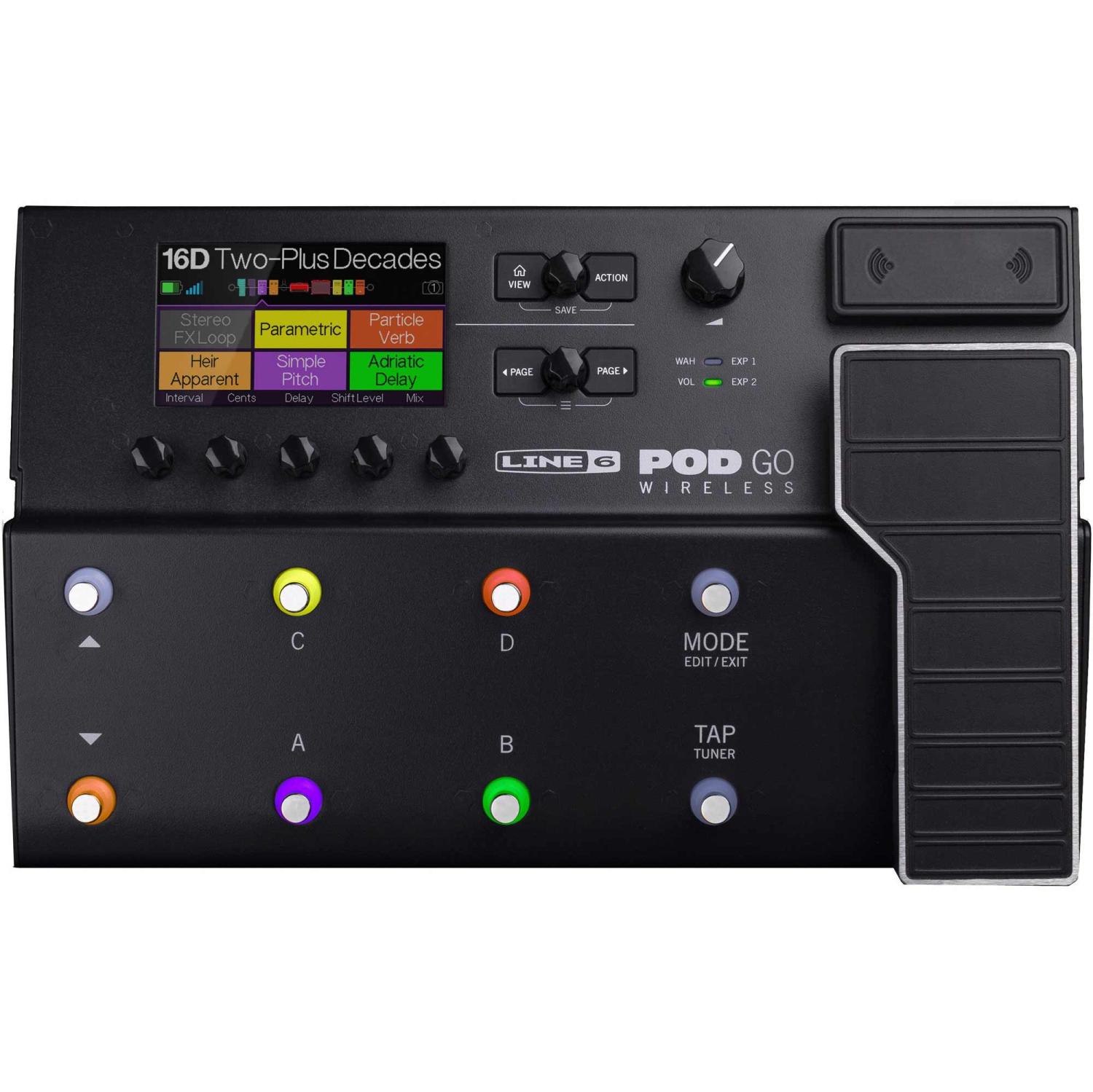 Line 6 POD Go Wireless Guitar Multi-Effects Floor Processor