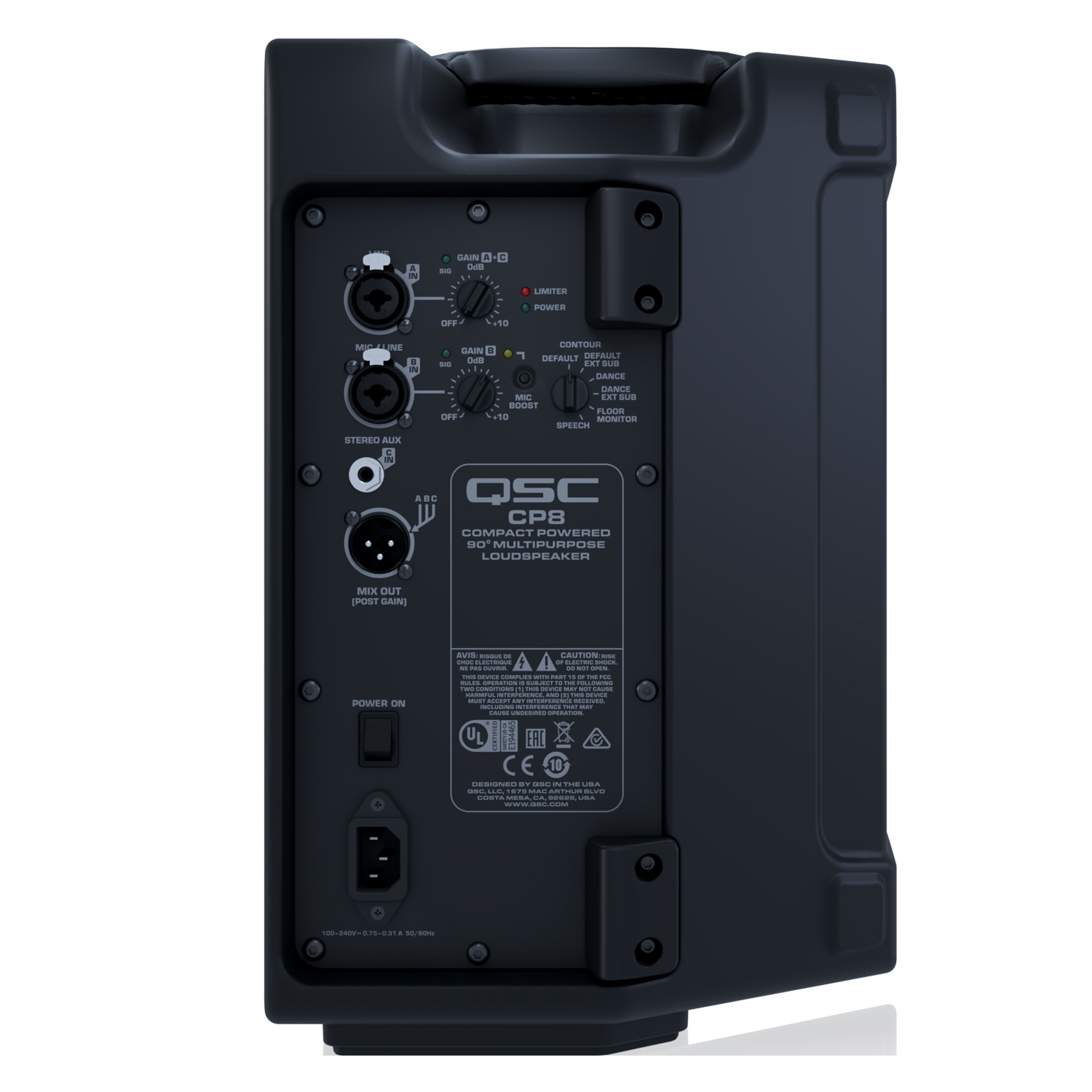 QSC CP8 Compact Powered Loudspeaker