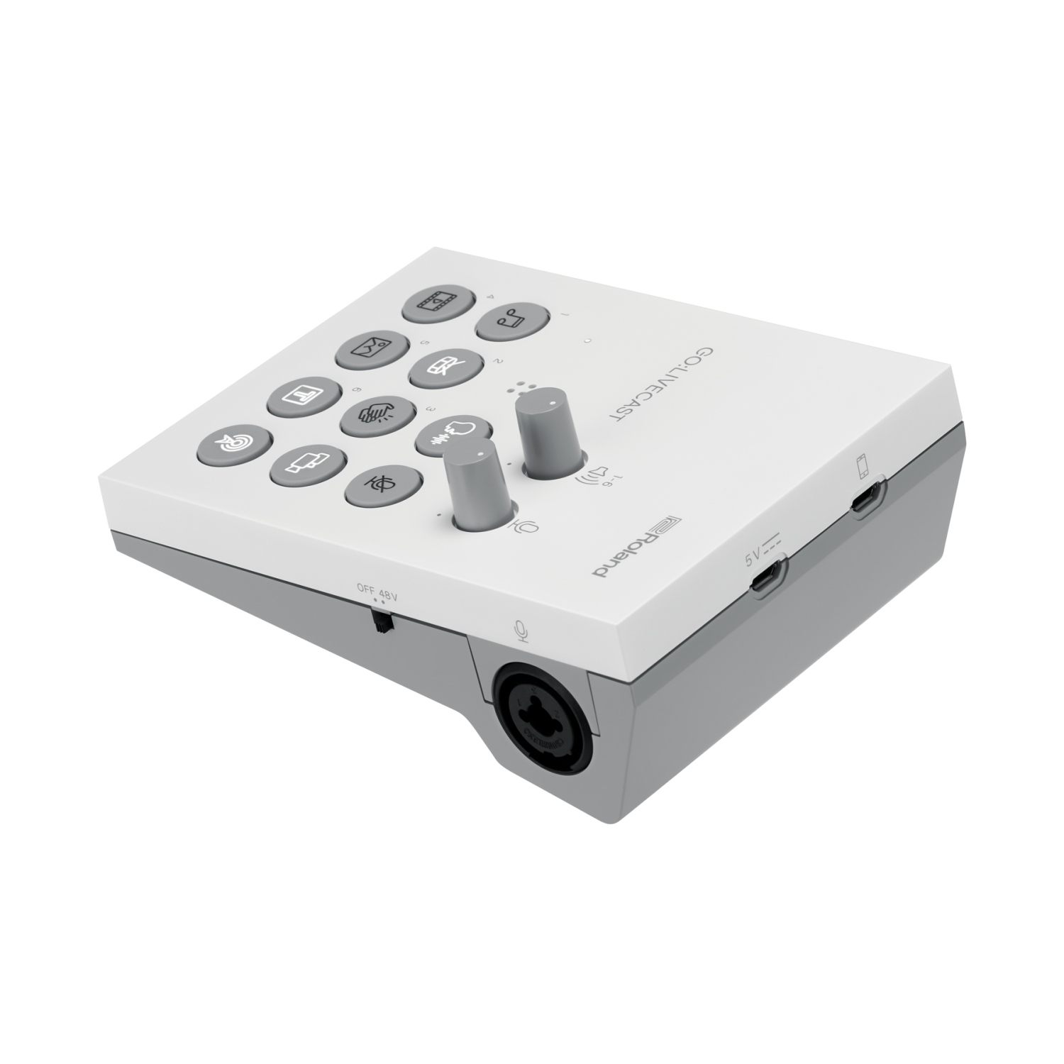 Roland GO:LIVECAST Live Streaming Studio pour téléphones intelligents/tablettes