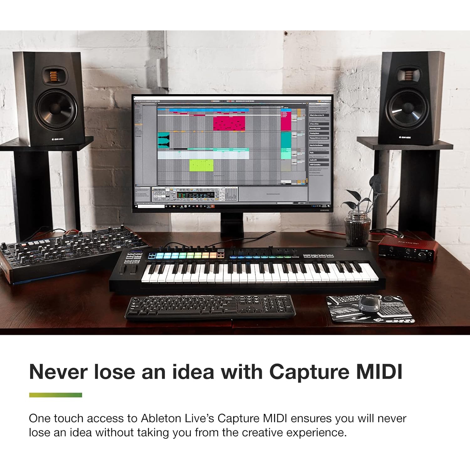 Novation Launchkey 25 [MK3] contrôleur MIDI clavier pour Ableton Live