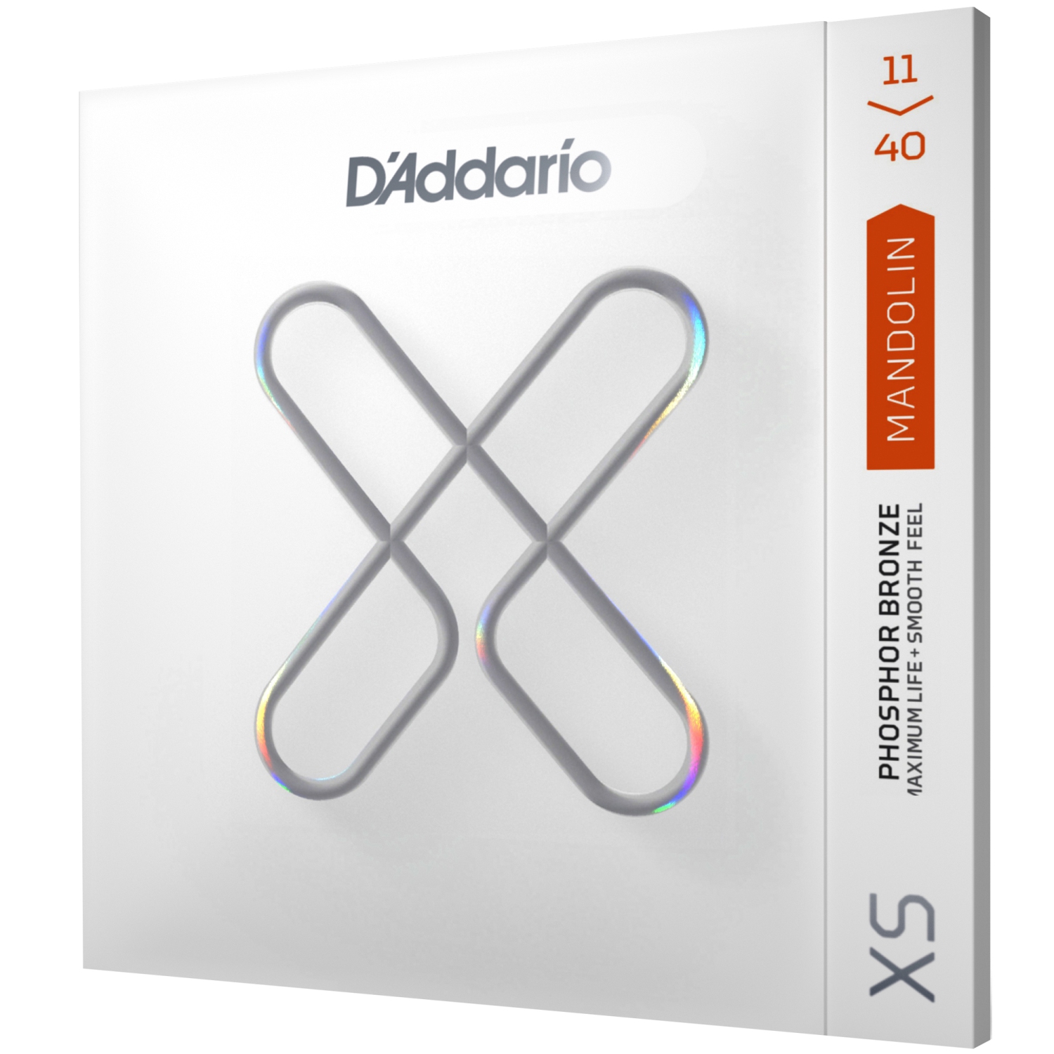 Cordes de mandoline en bronze phosphoreux XS d'Addario - moyen 11-40