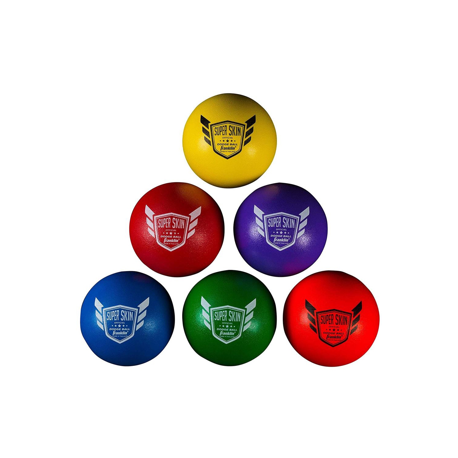 Boule Dodge Ball de 6 pi de Superskin - Couleurs assorties - Vendues séparément