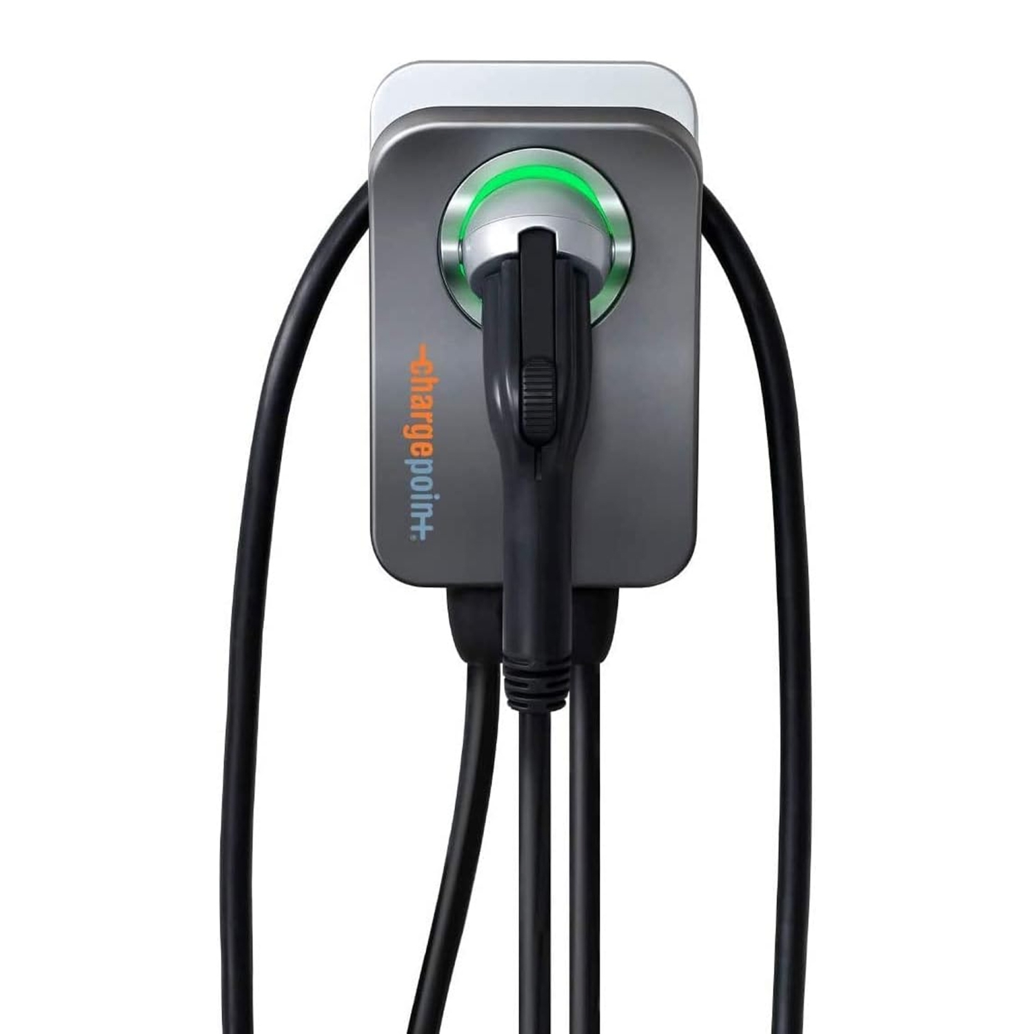 ChargePoint Home Flex Level 2 WiFi Enabled 240 Volt NEMA 14-50 Plug Electric Vehicle EV Charger for Plug in or Hardwired Indoor Outdoor Setup w/Cable