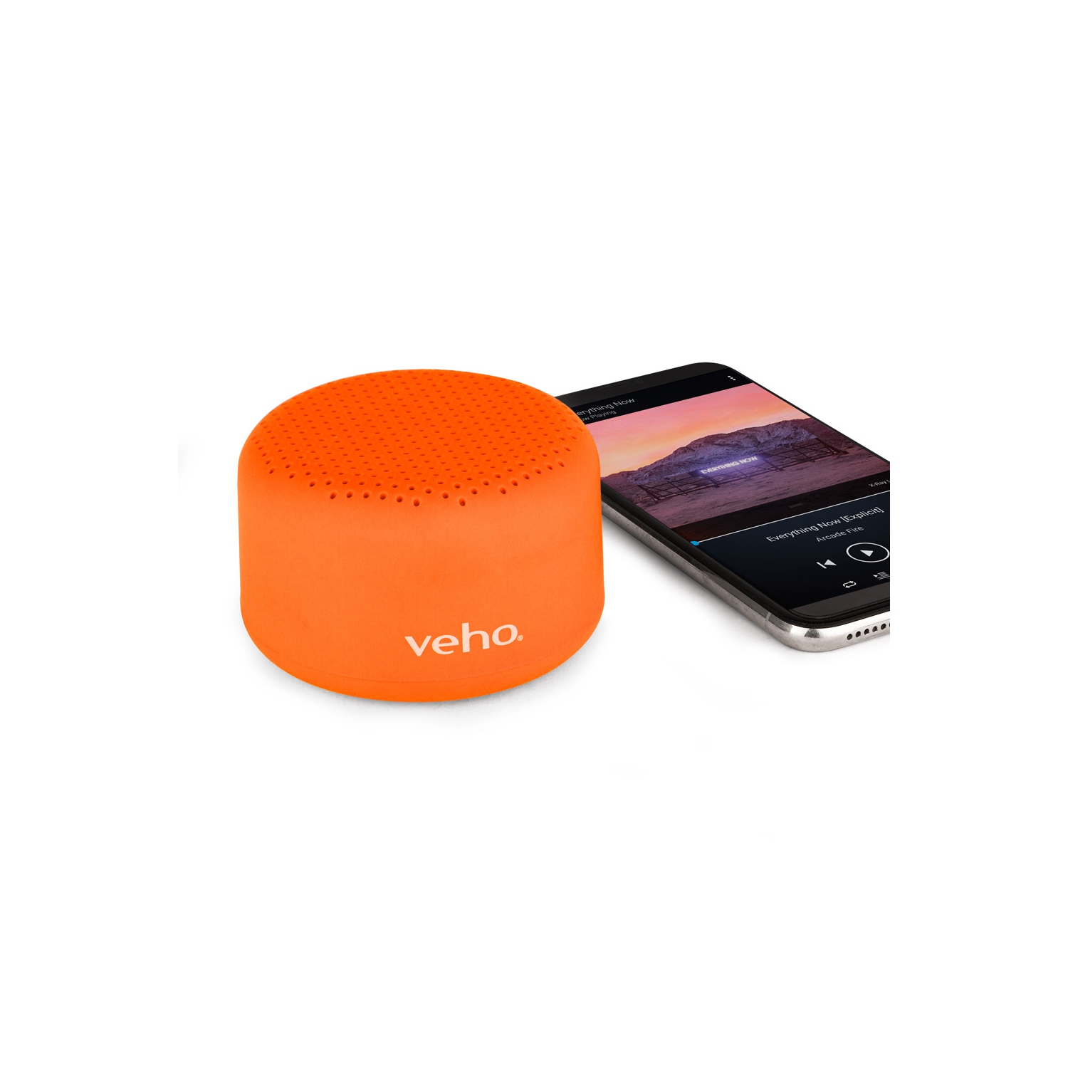 Veho M3 Portable Rechargeable 3-watt Wireless Bluetooth Speaker - Orange