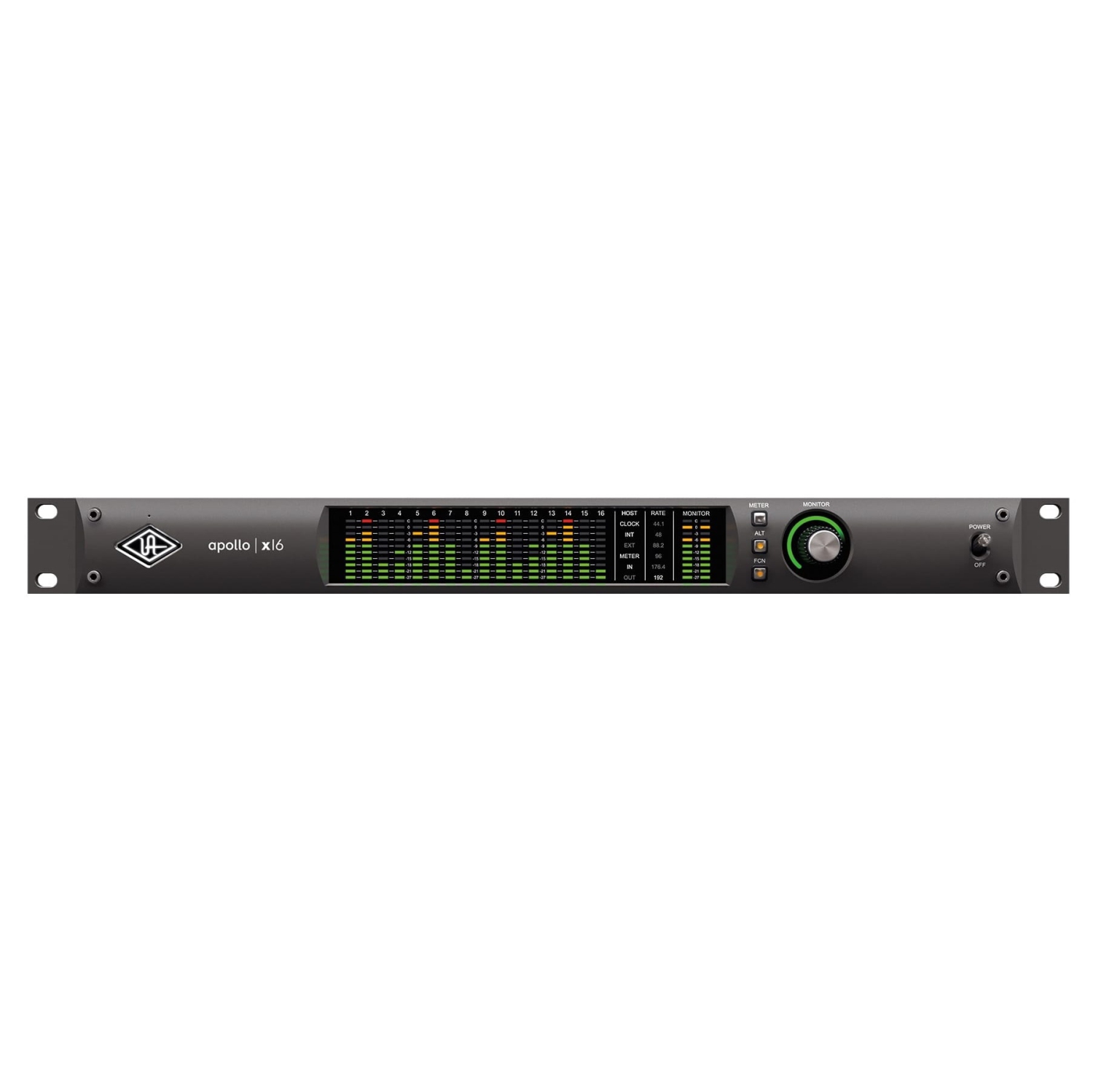 Universal Audio Apollo x16 Heritage Edition - Rackmount 18 x 20 Thunderbolt 3 Audio Interface w/Realtime UAD Processing