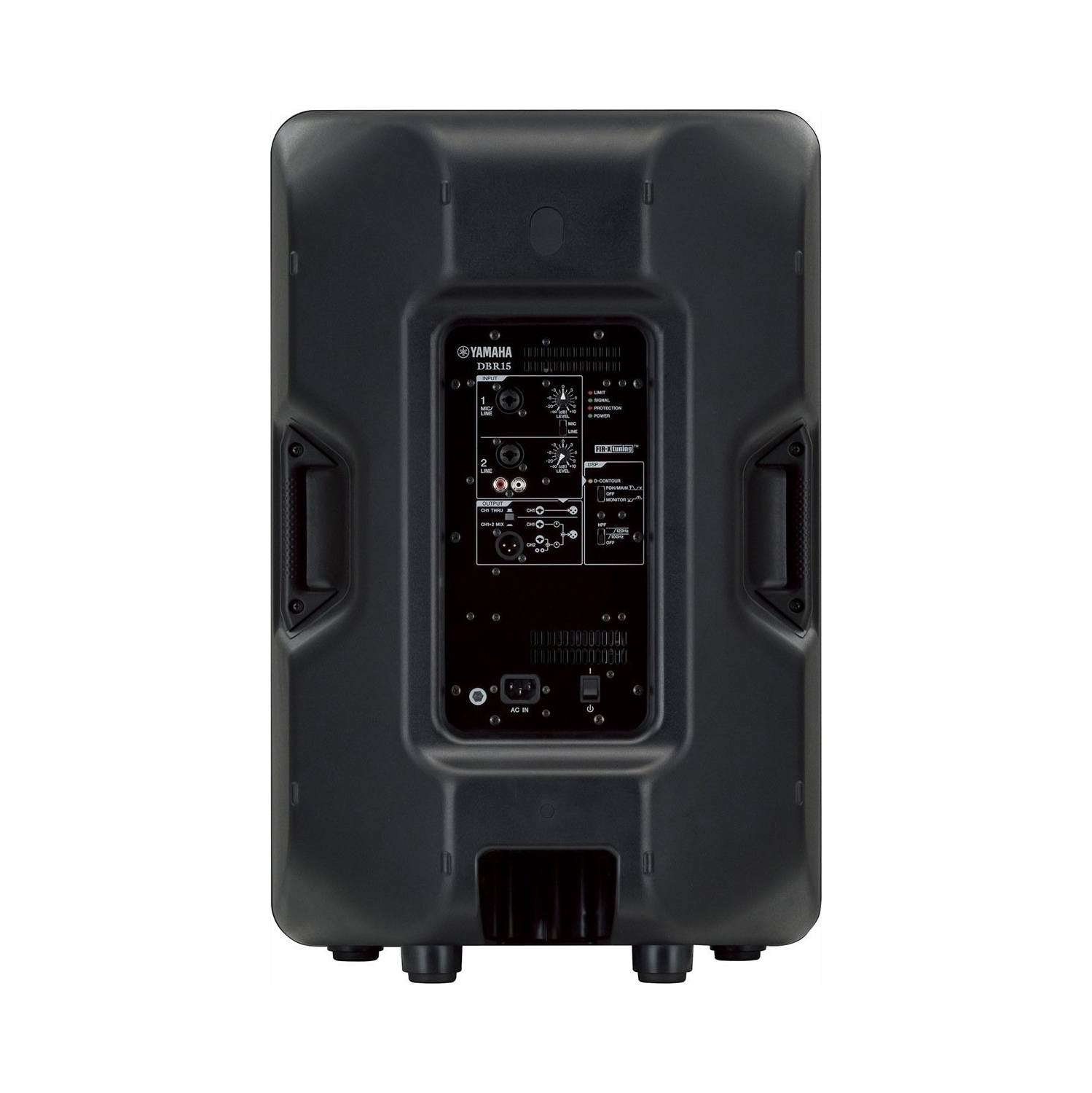 Haut-parleur à 2 voies de DBR15 15 po de Yamaha alimenté par 1000&nbsp;W