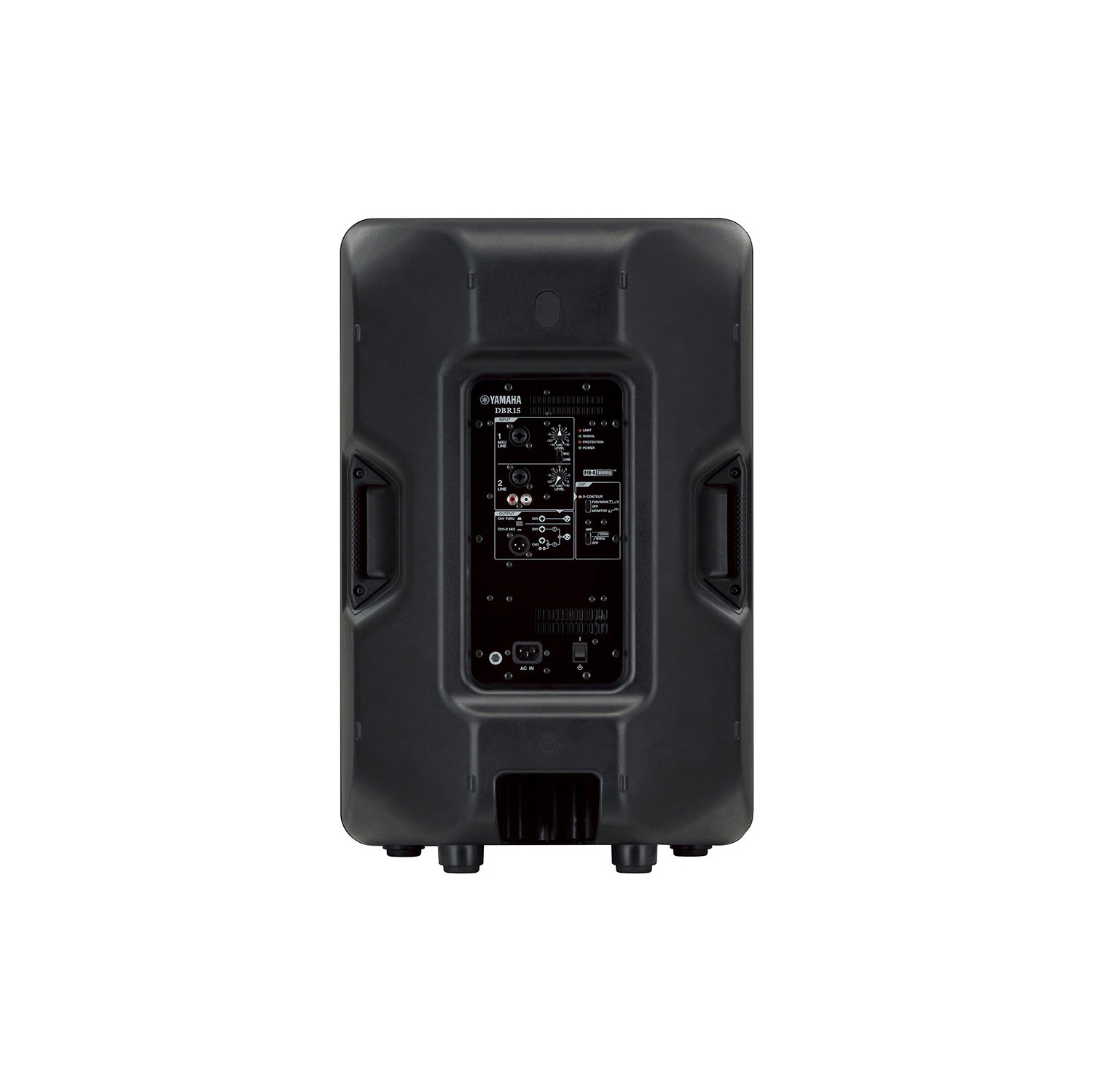 Haut-parleur à 2 voies de DBR15 15 po de Yamaha alimenté par 1000&nbsp;W