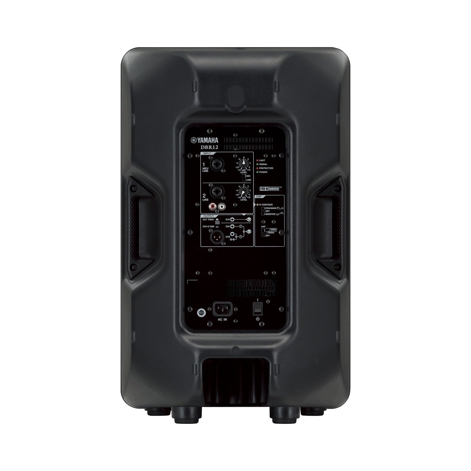 Haut-parleur à 2 voies de DBR12 12 po de Yamaha alimenté par 1000&nbsp;W