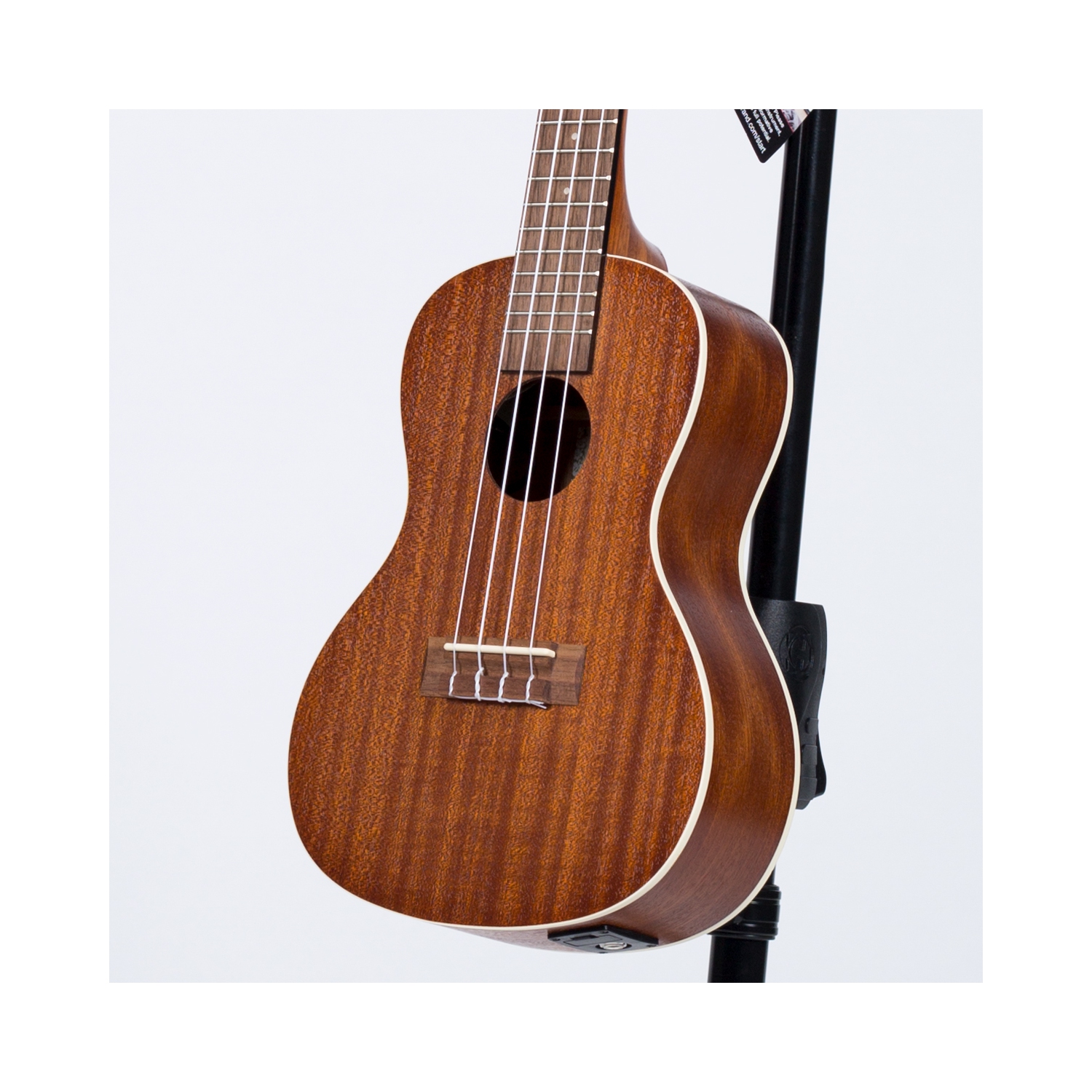 Ukulélé de concert en acajou satiné Kala avec pièces électroniques
