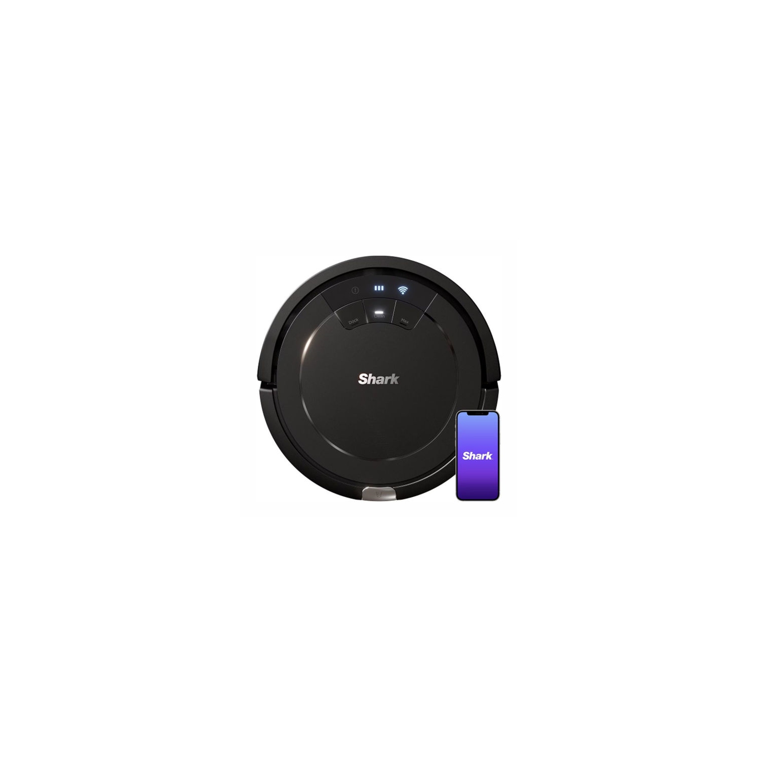 Remis à neuf - aspirateur robot RV754 ion de Shark avec nettoyage multisurface