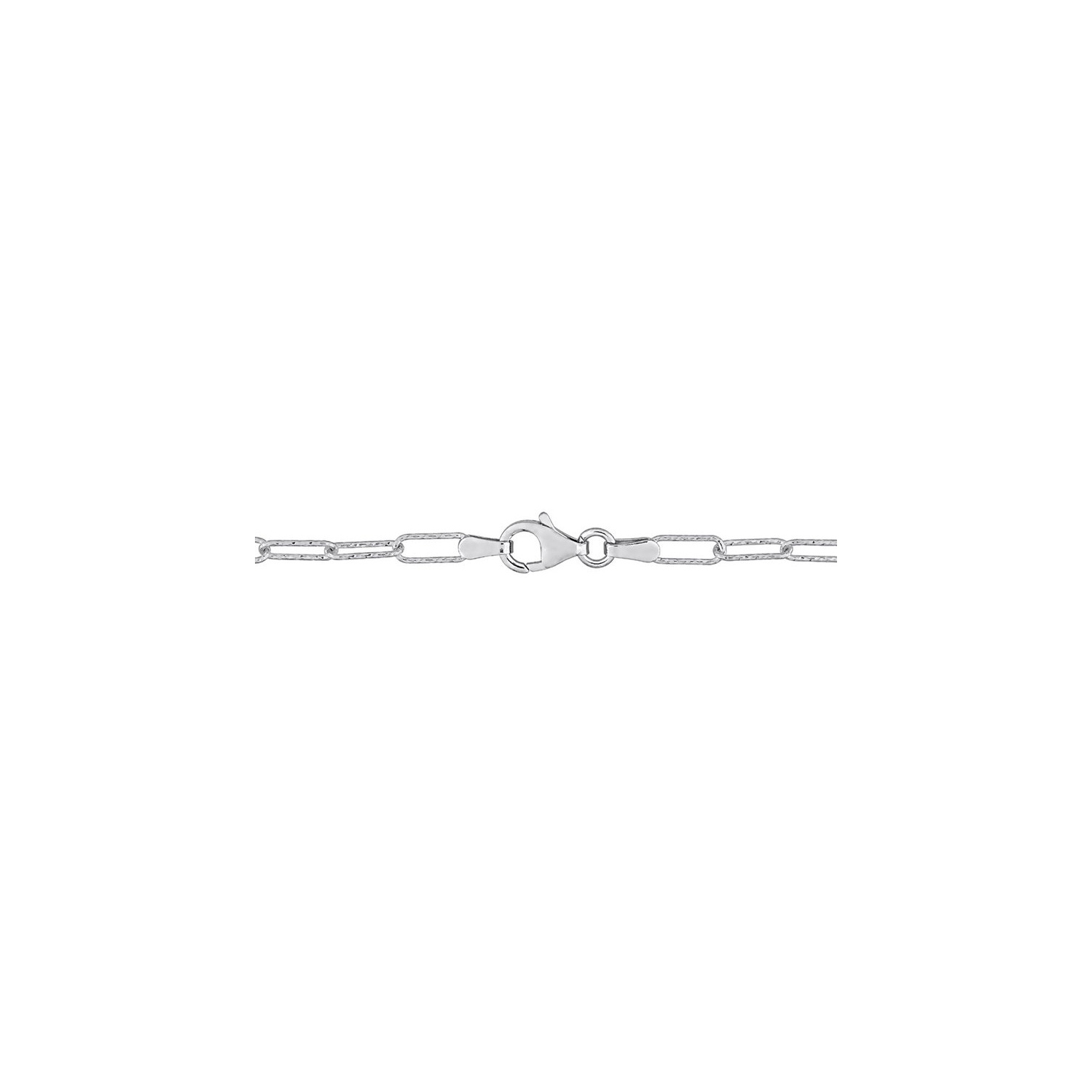 Fancy Paperclip Chain Bracelet in Sterling Silver