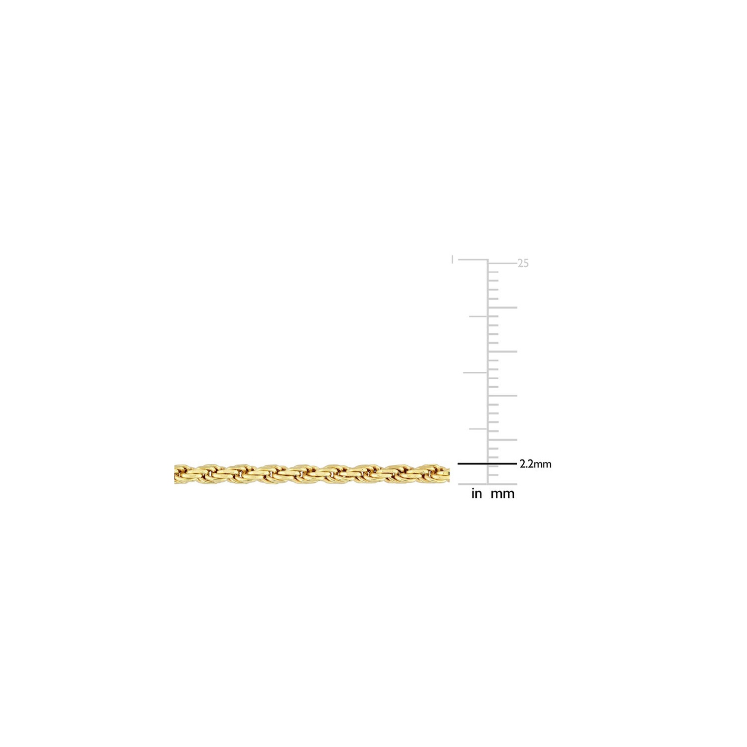 Bracelet à chaîne torsadée en argent sterling plaqué jaune