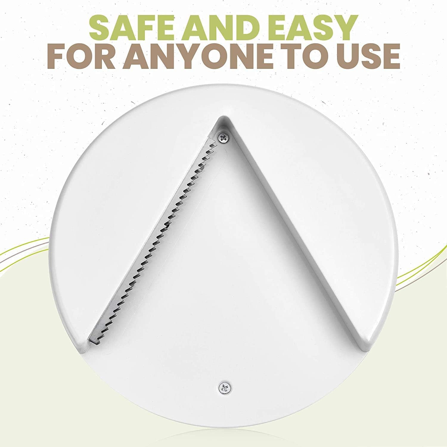 Under Cabinet Jar Opener - Undermount Lid Gripper Tool Easily Grip and Unscrew Multi-Sized Jars, Bottles, Containers Ideal Kitchen Gadget for Weak